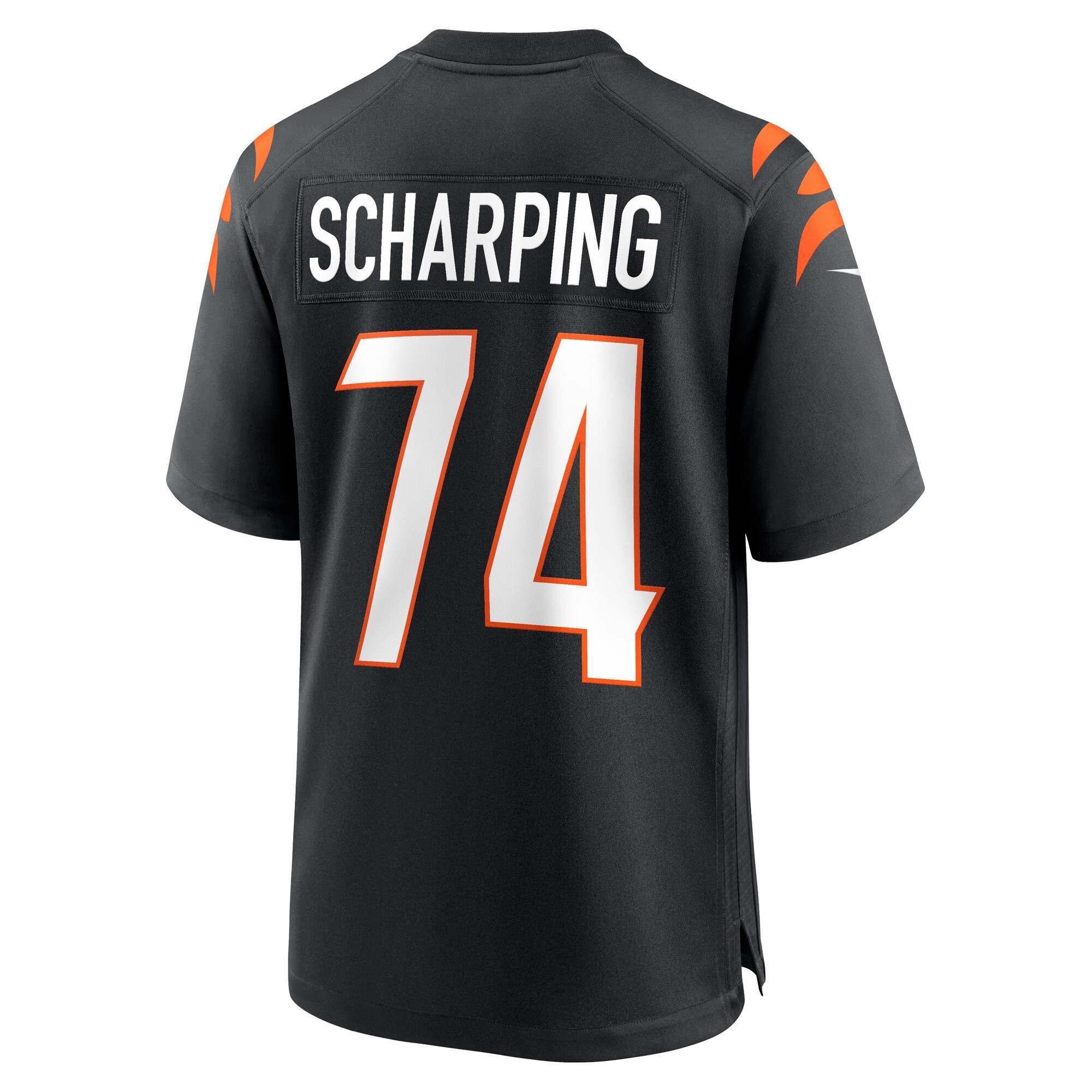 Max Scharping Cincinnati BengalsGame Player Jersey - Black