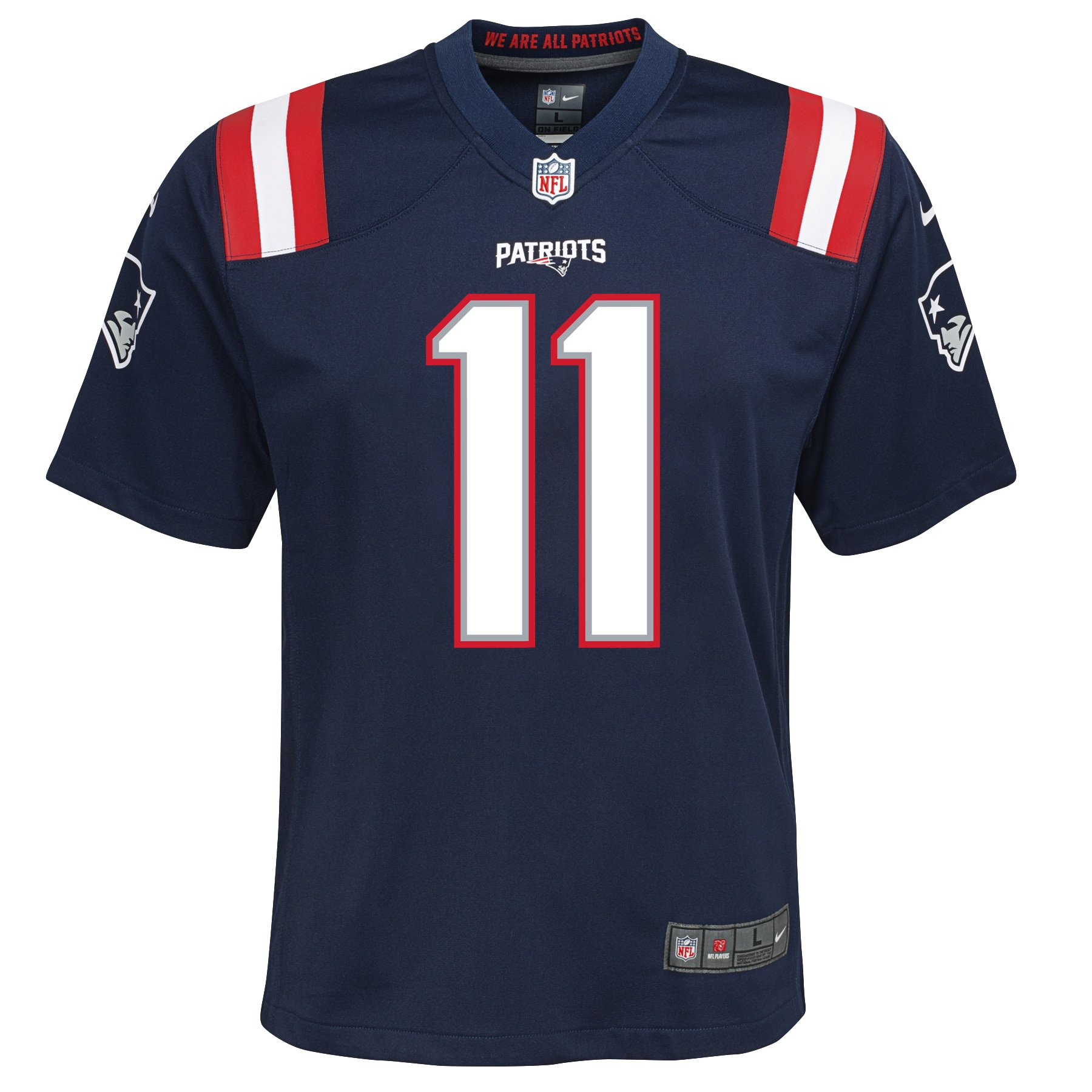 Julian Edelman New England PatriotsYouth Game Jersey - Navy