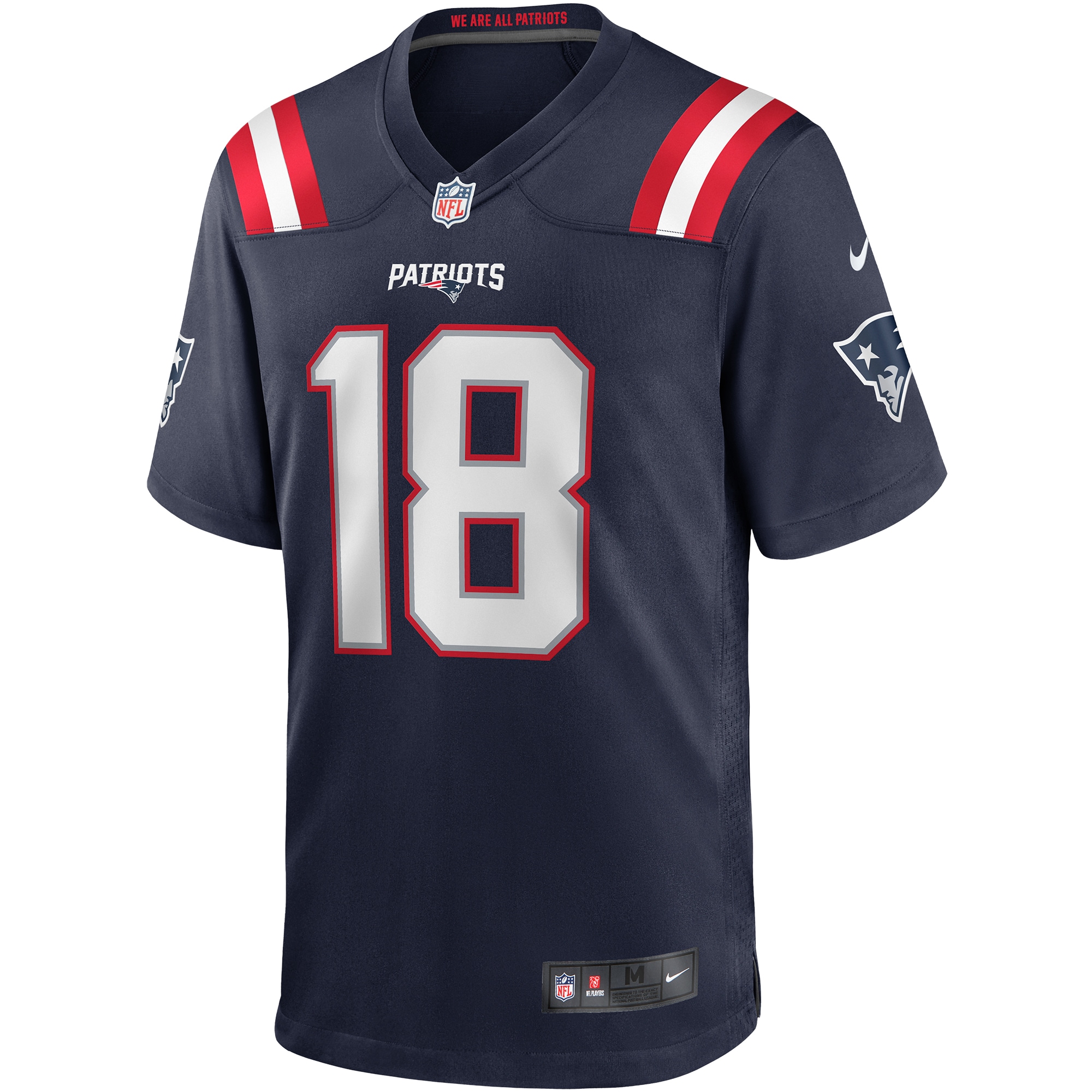 Matthew Slater New England PatriotsGame Player Jersey - Navy