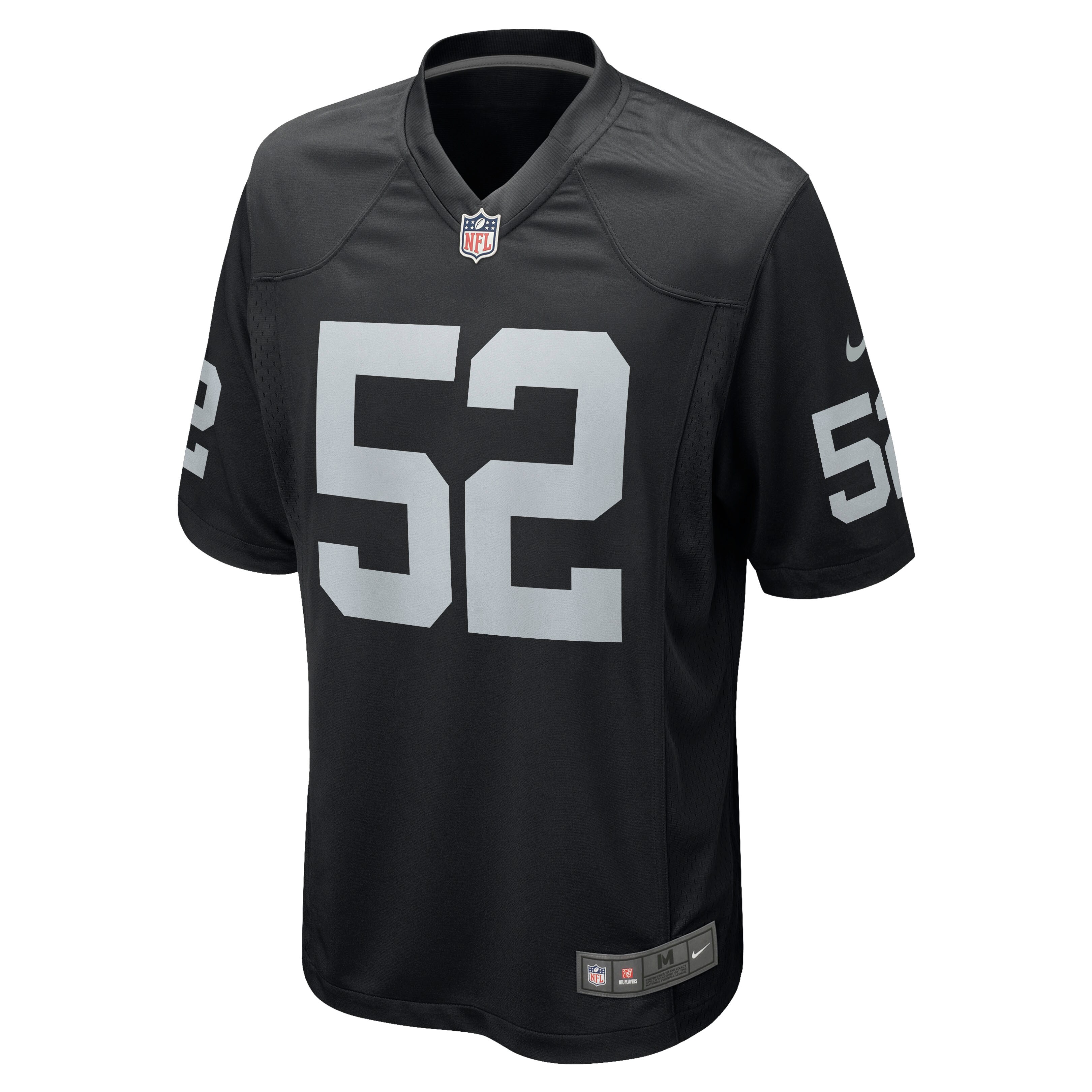 Denzel Perryman Las Vegas RaidersGame Jersey - Black