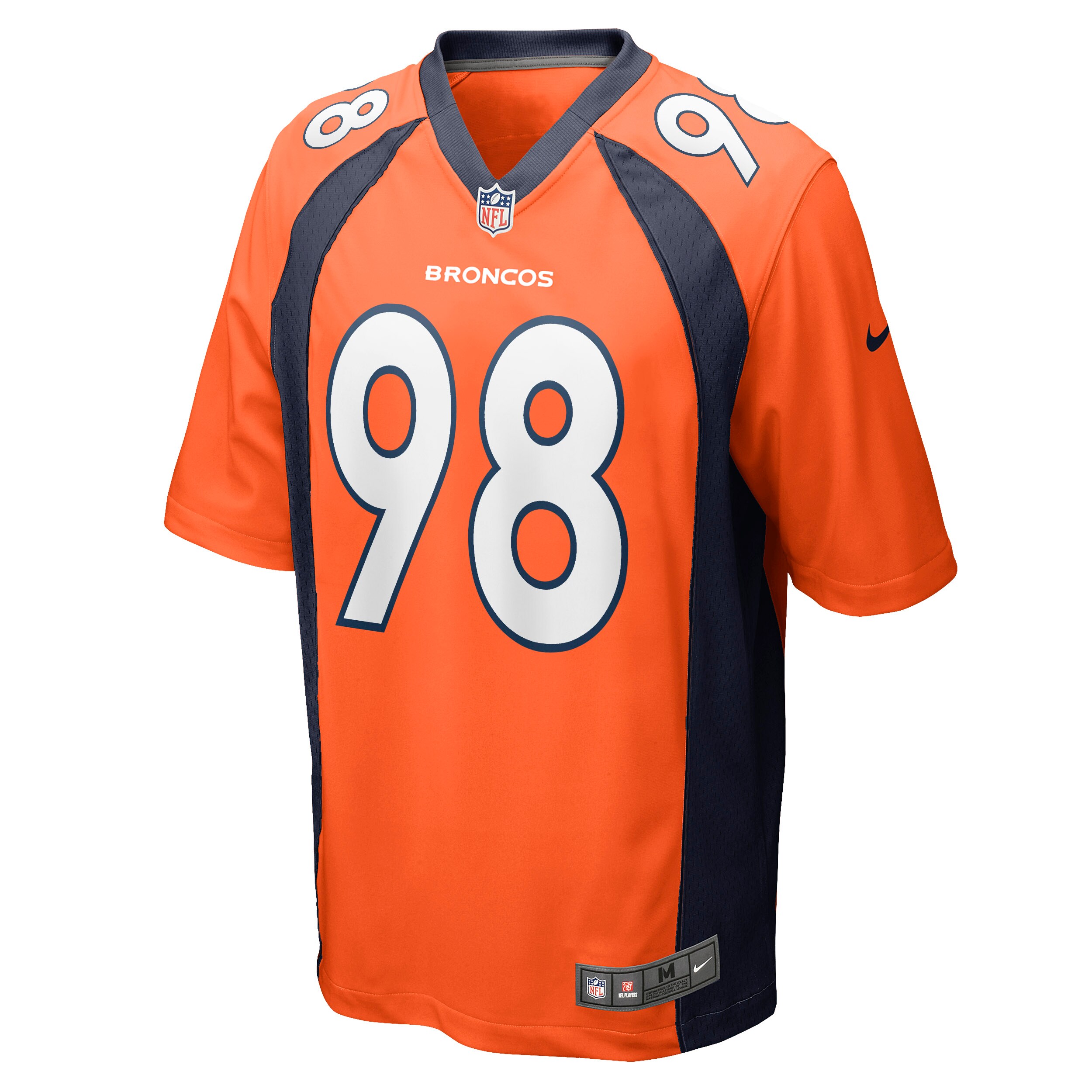 Mike Purcell Denver BroncosGame Jersey - Orange