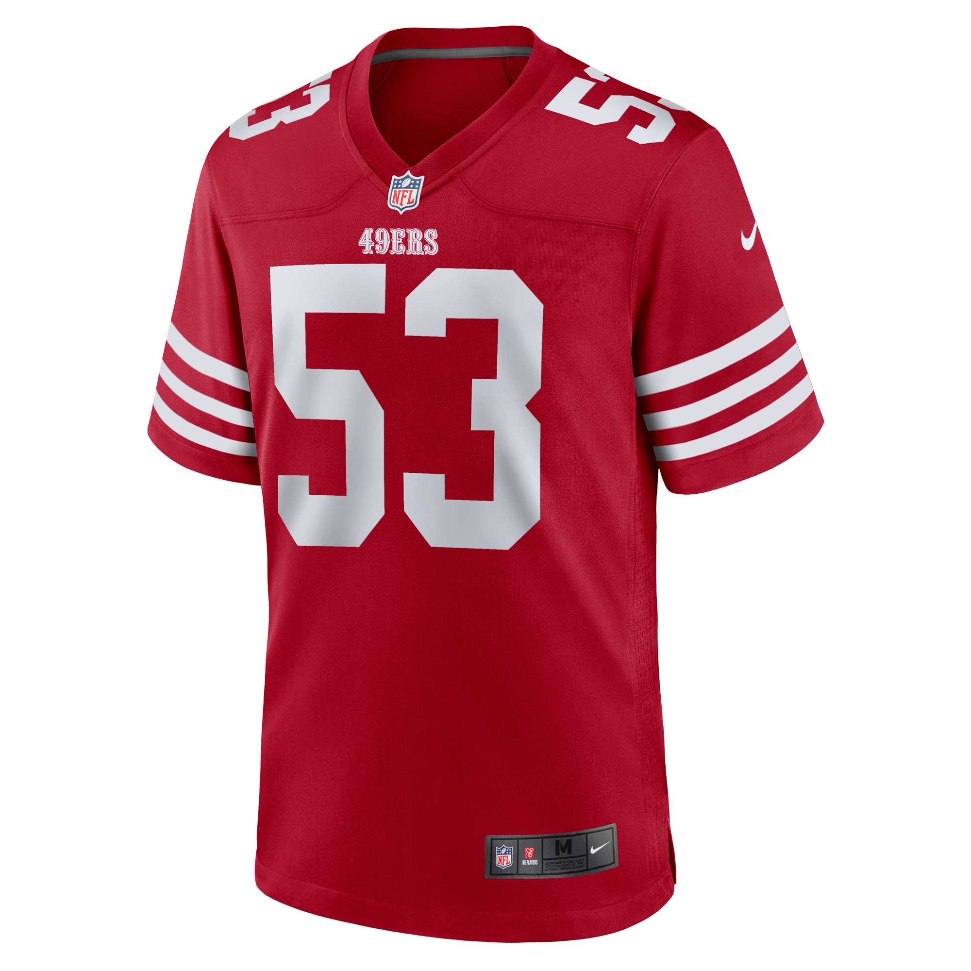 Dee Winters San Francisco 49ersTeam Game Jersey - Scarlet