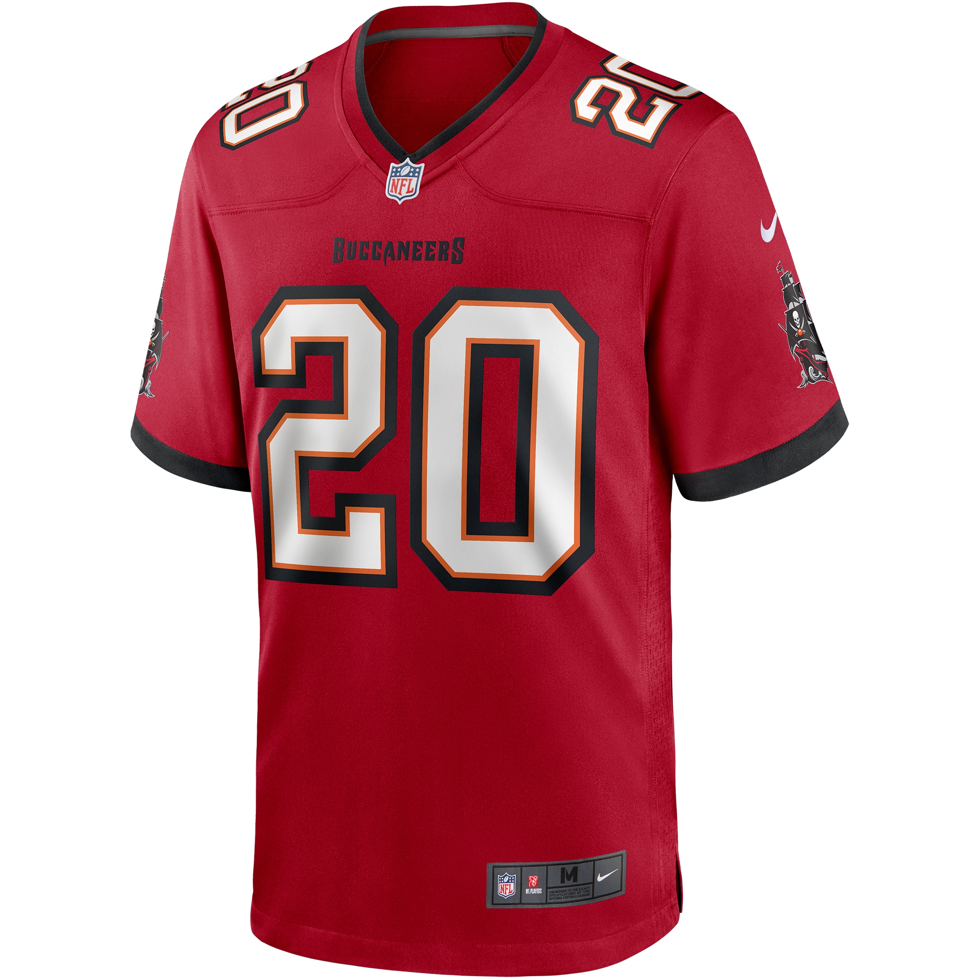 Ronde Barber Tampa Bay BuccaneersGame Retired Player Jersey - Red