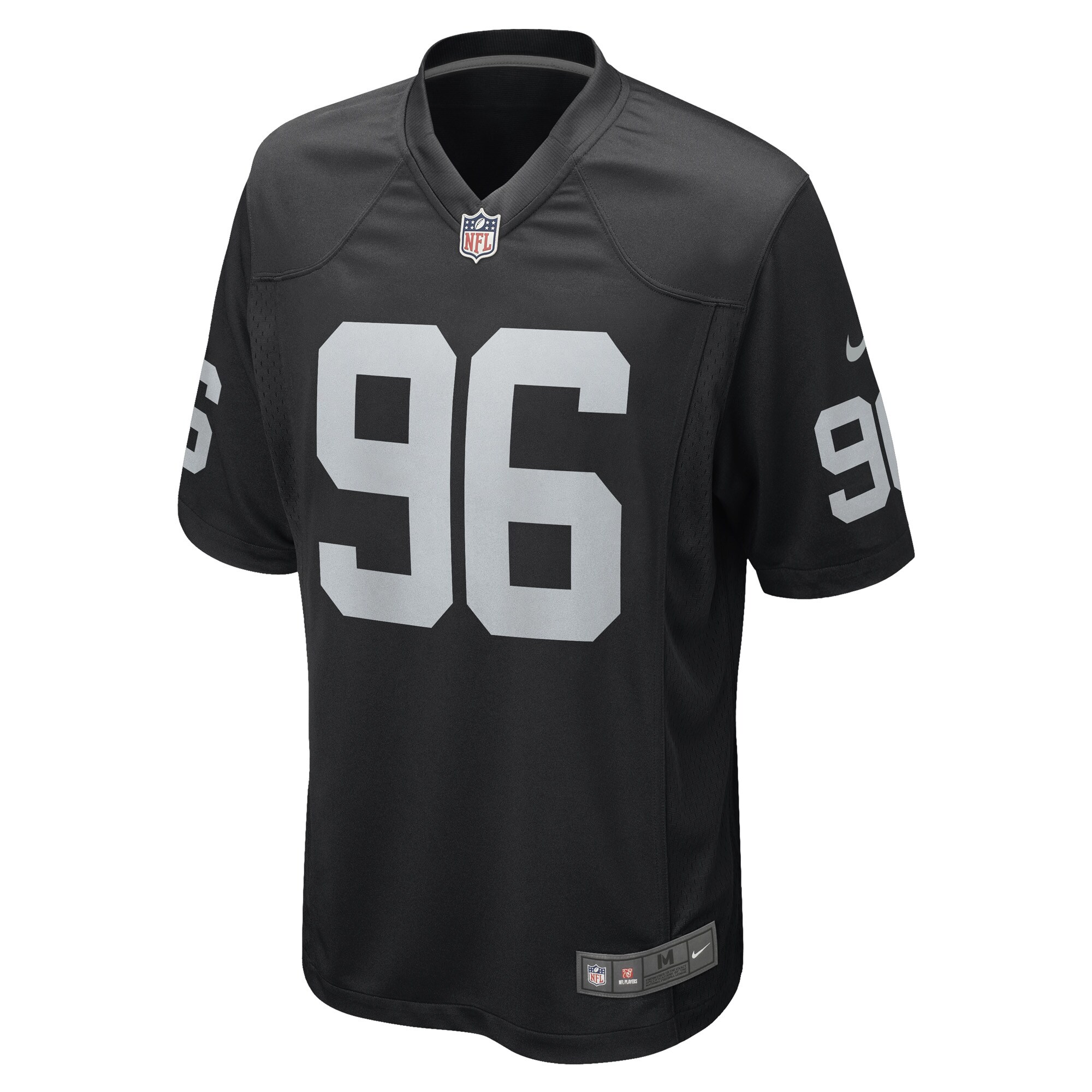 Tashawn Bower Las Vegas RaidersGame Player Jersey - Black
