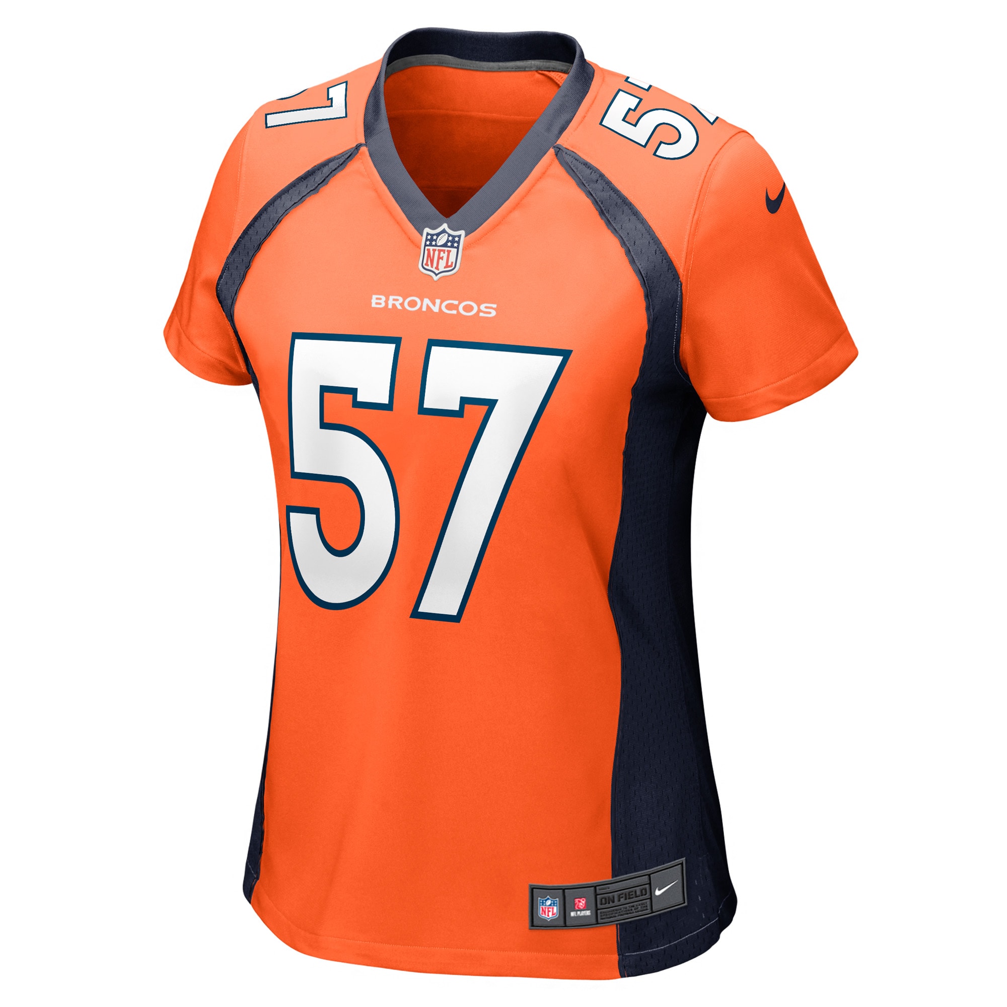 Billy Turner Denver Broncos Women's Game Player Jersey - Orange