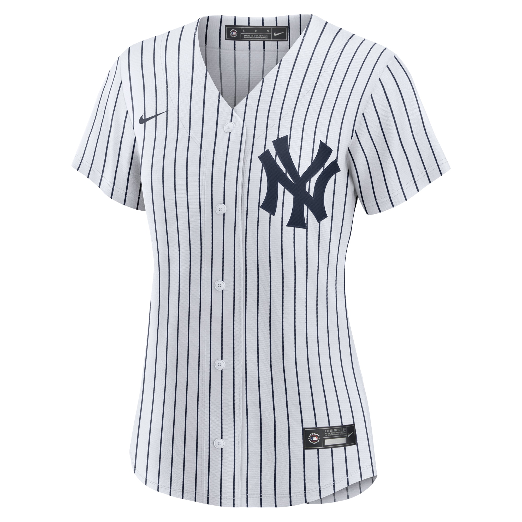 Carlos Rodon New York Yankees Women's Home Official Player Jersey - White/Navy