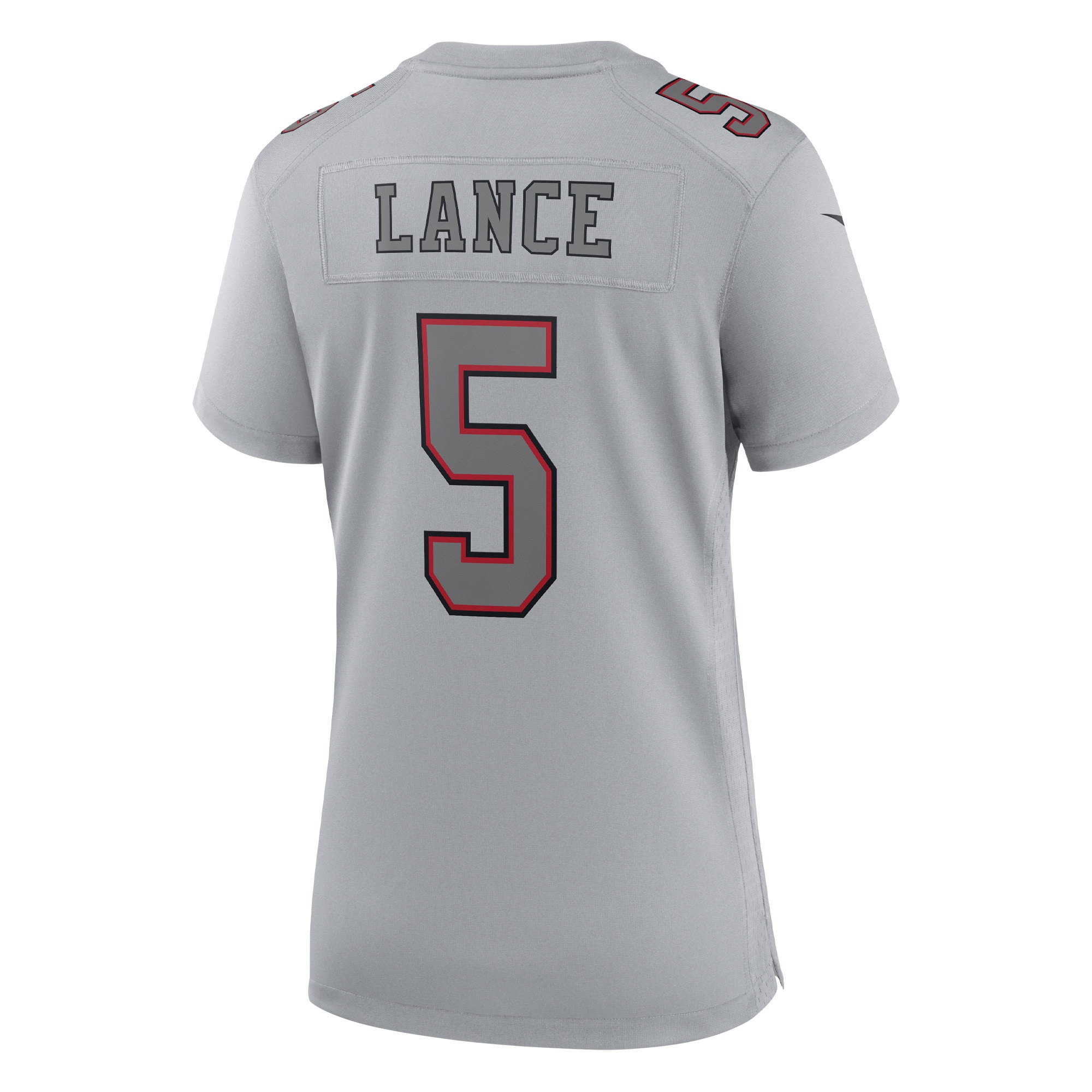 Trey Lance San Francisco 49ers Women's Atmosphere Fashion Game Jersey - Gray