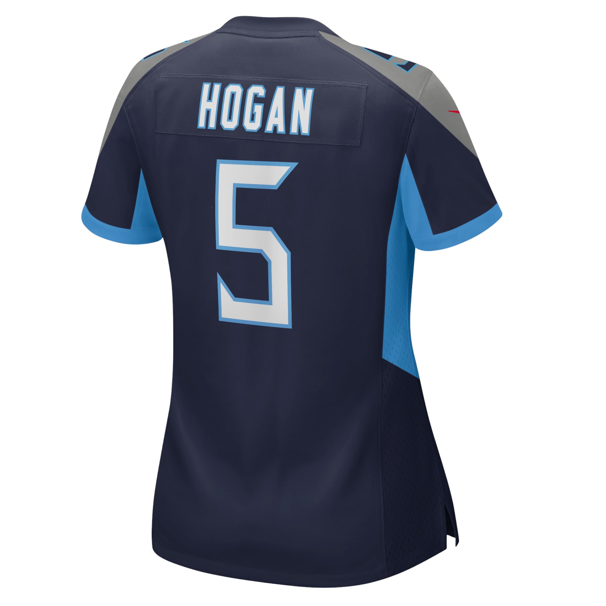 Kevin Hogan Tennessee Titans Women's Home Game Player Jersey - Navy
