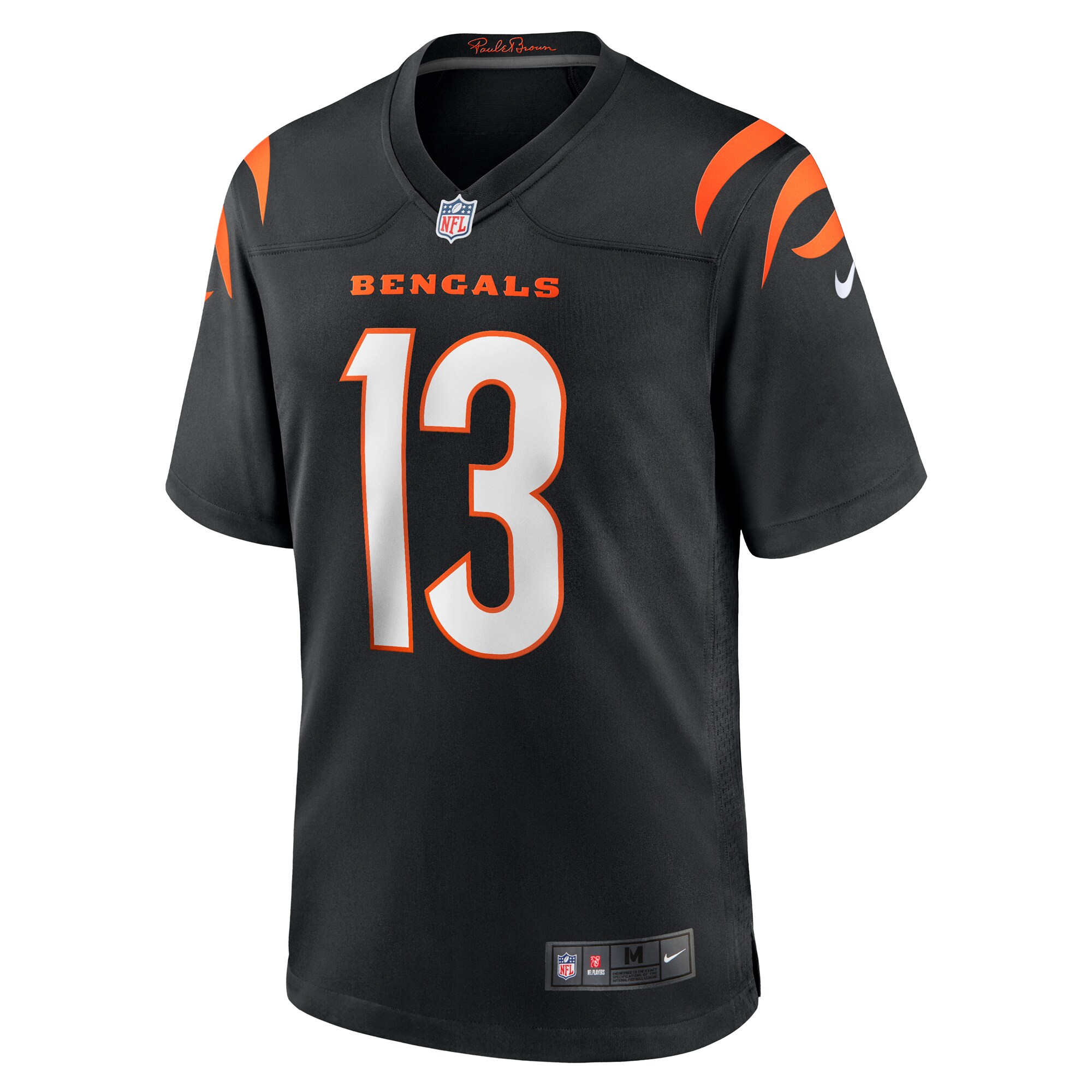 Ken Riley Cincinnati BengalsRetired Player Game Jersey - Black
