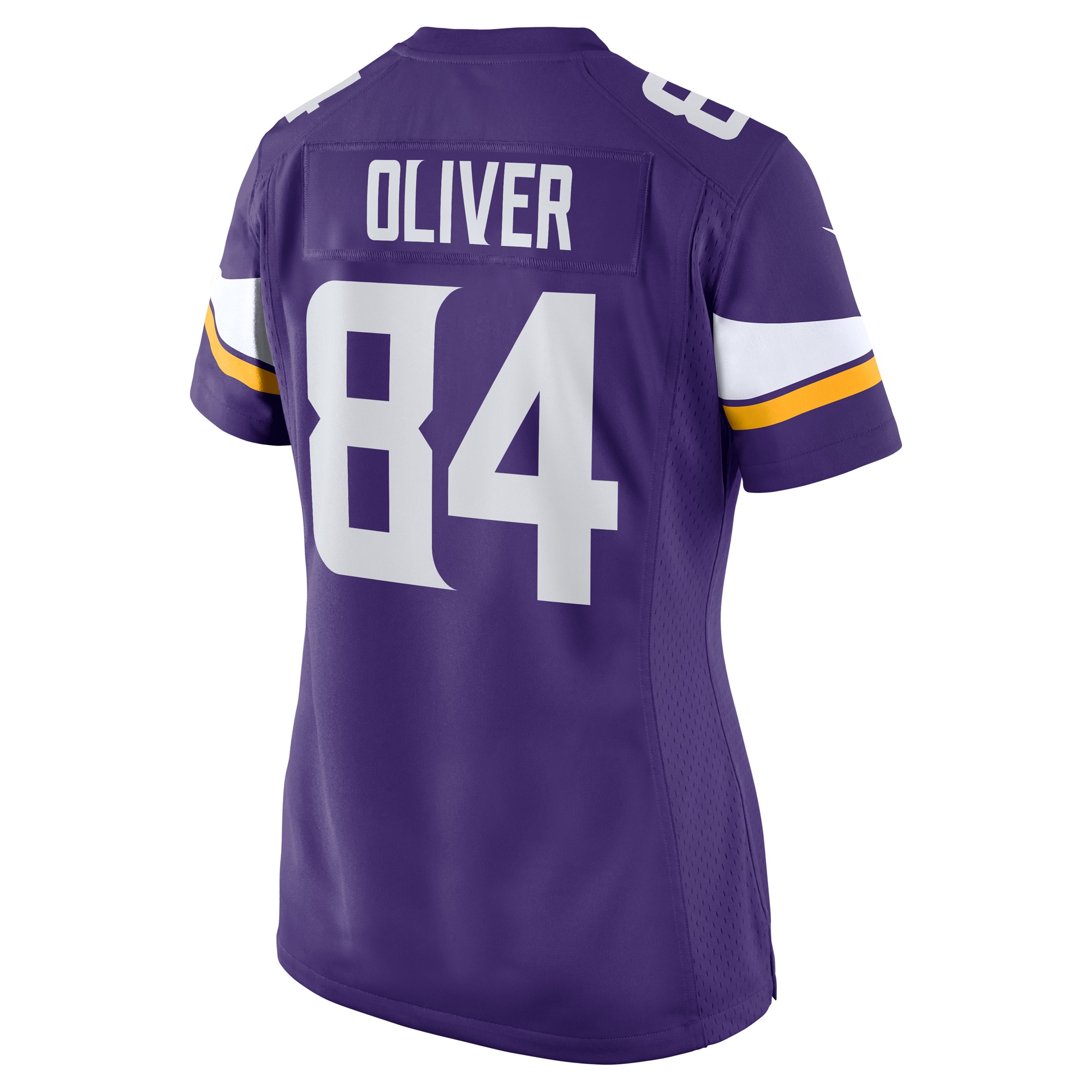 Josh Oliver Minnesota Vikings Women's Game Player Jersey - Purple