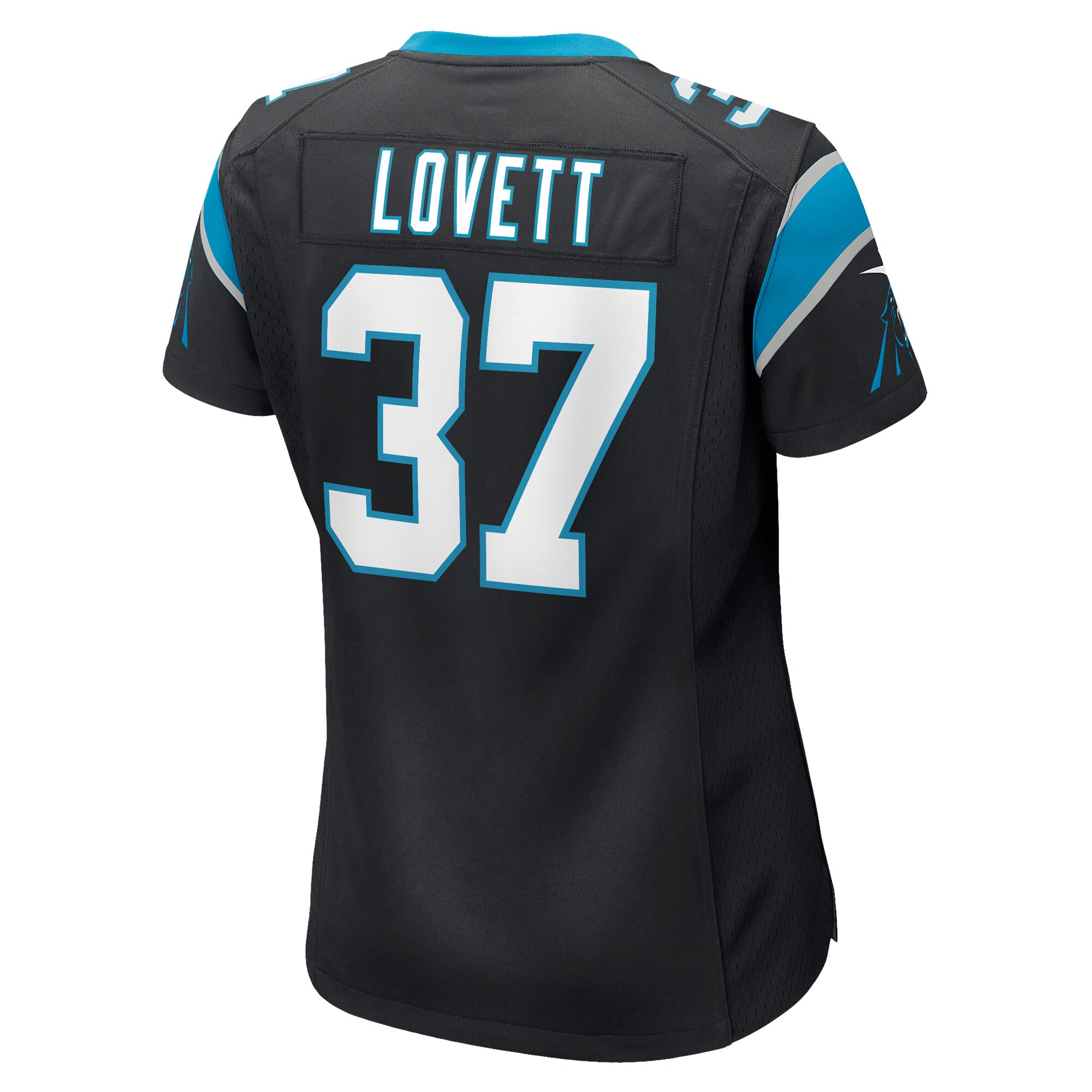 John Lovett Carolina Panthers Women's Game Player Jersey - Black