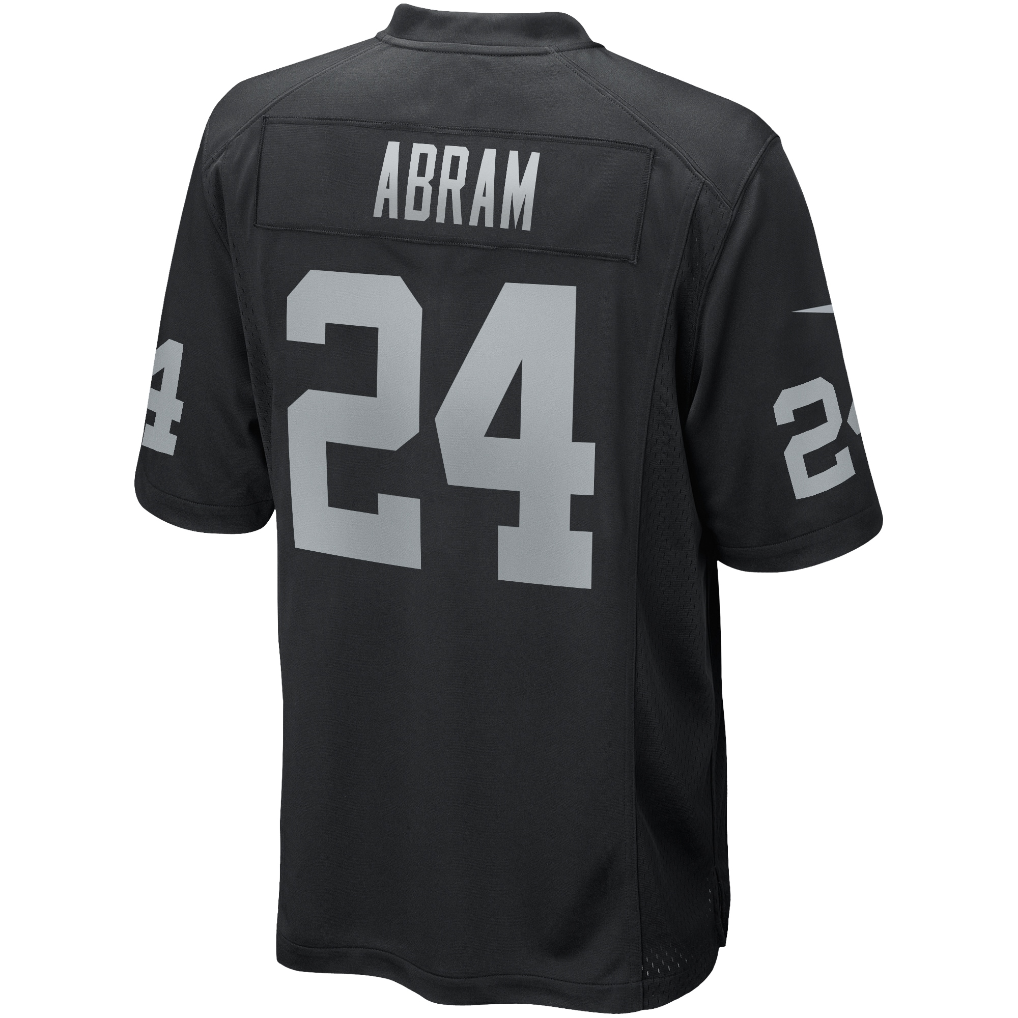 Johnathan Abram Las Vegas RaidersGame Player Jersey - Black