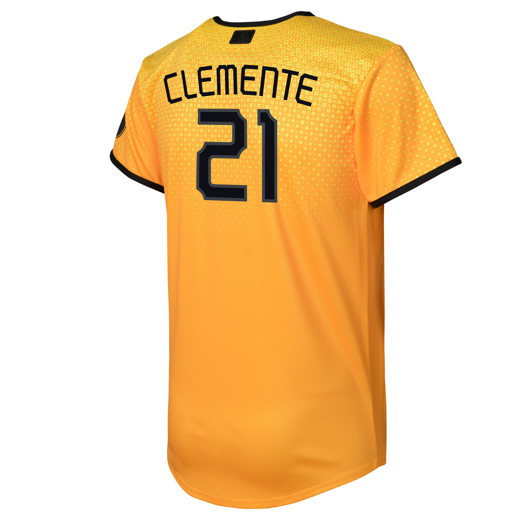 Roberto Clemente Pittsburgh PiratesPreschool 2023 City Connect Replica Player Jersey - Gold