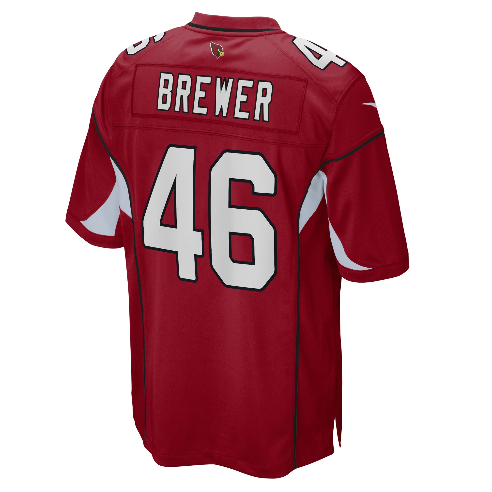 Aaron Brewer Arizona CardinalsGame Jersey - Cardinal