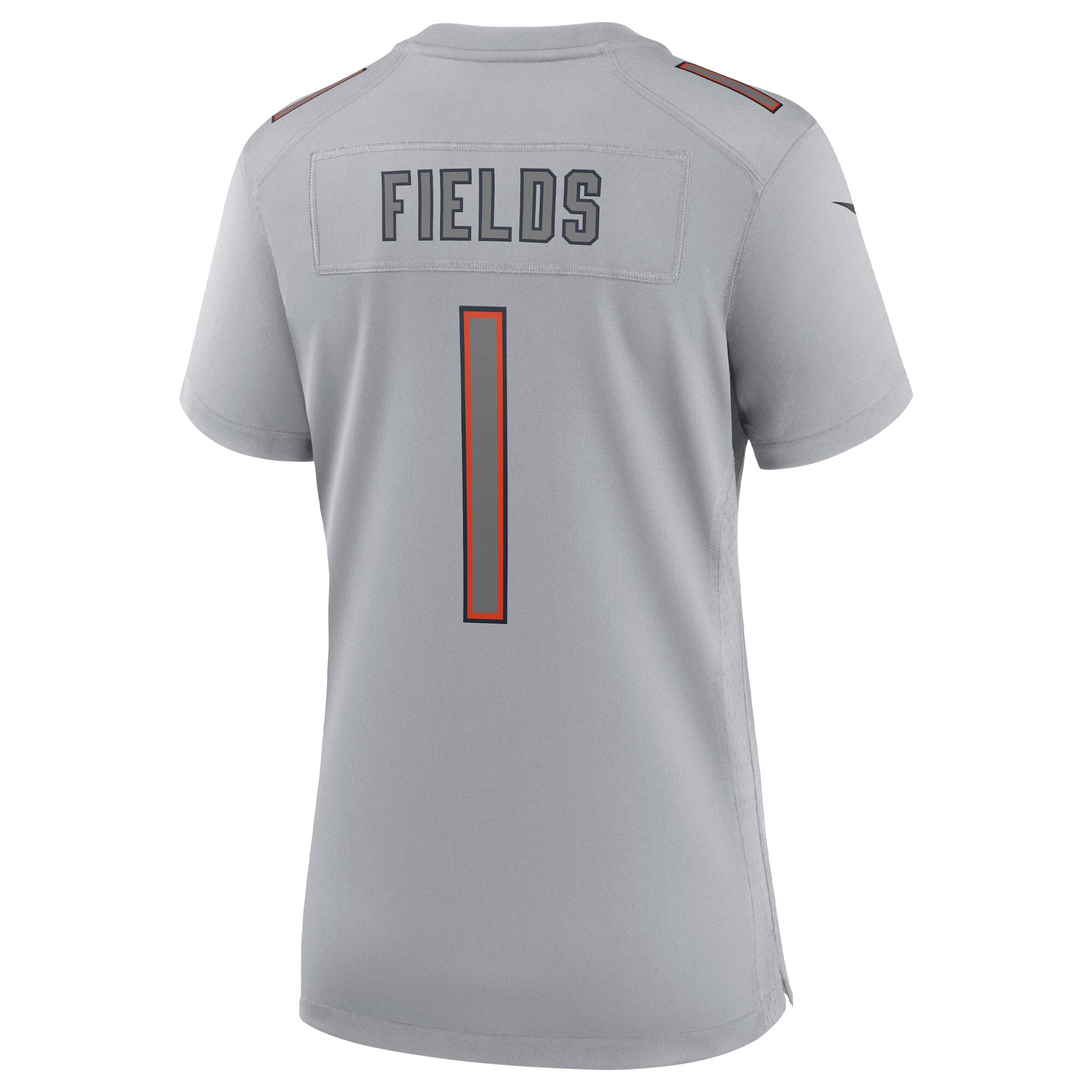 Justin Fields Chicago Bears Women's Atmosphere Fashion Game Jersey - Gray