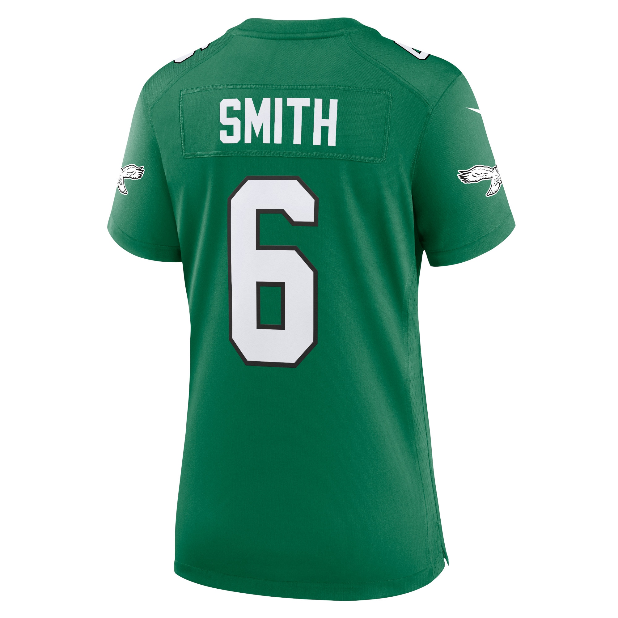DeVonta Smith Philadelphia Eagles Women's Alternate Player Game Jersey - Kelly Green