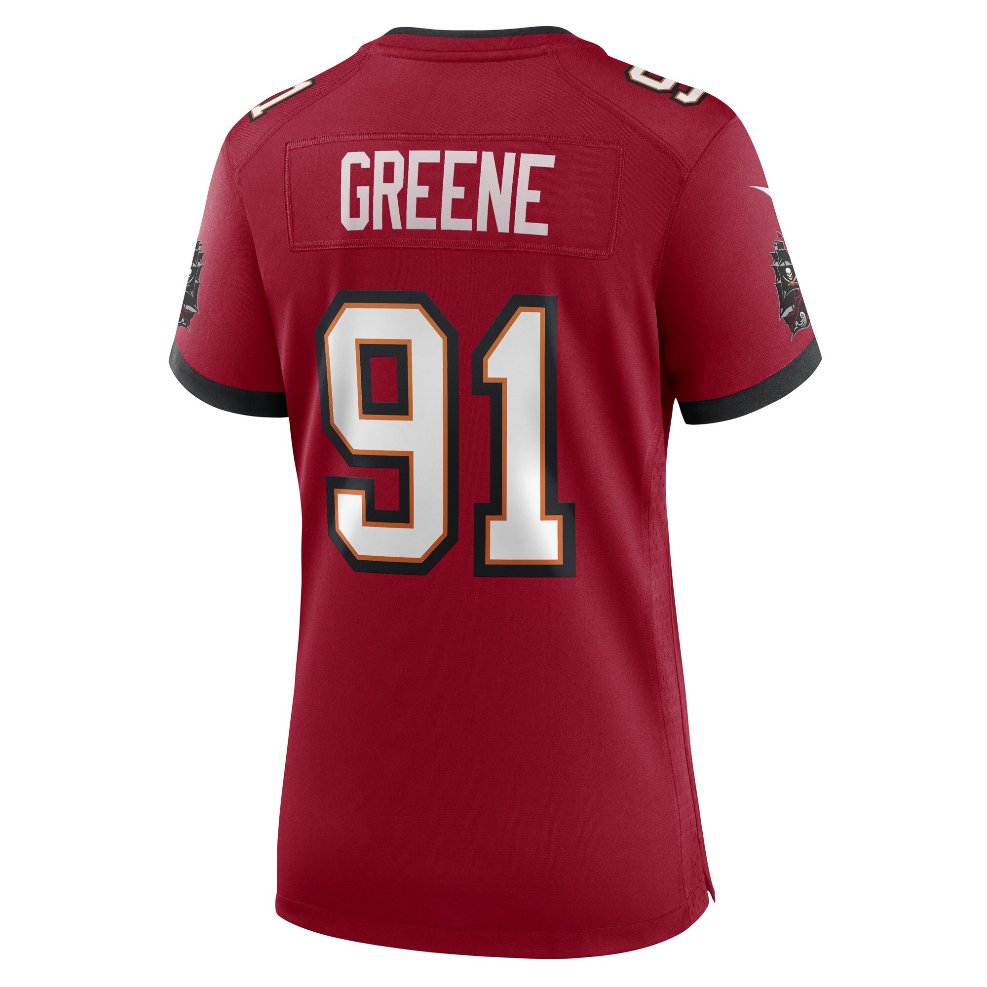 Mike Greene Tampa Bay Buccaneers Women's Game Player Jersey - Red