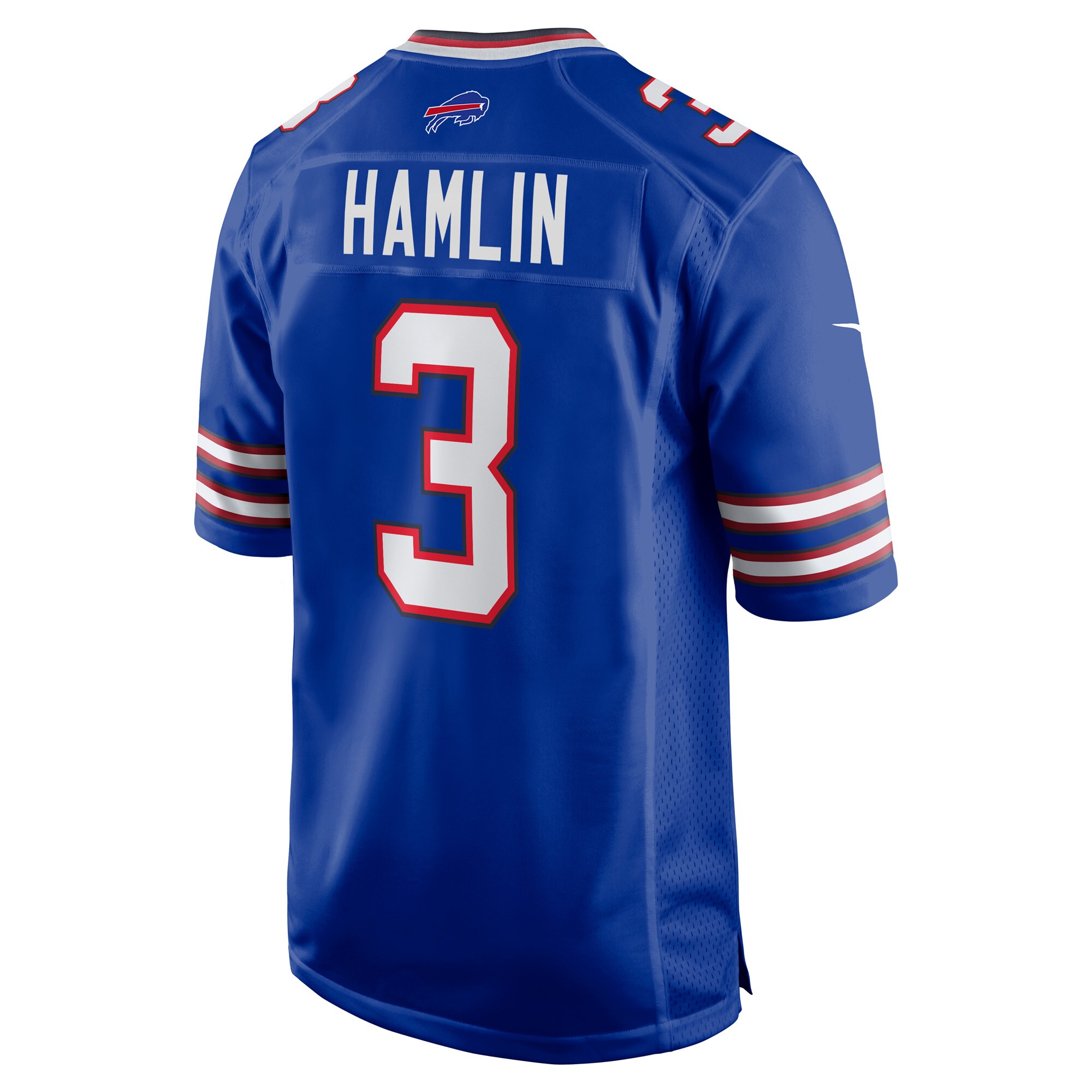 Damar Hamlin Buffalo BillsGame Jersey - Royal