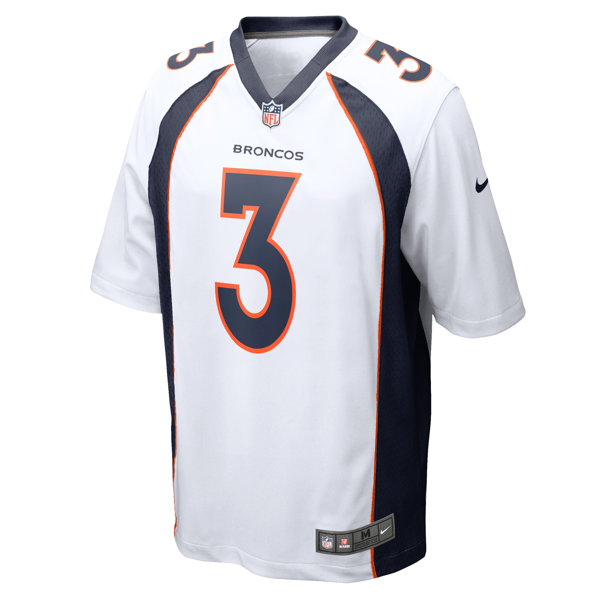 Russell Wilson Denver BroncosGame Jersey - White