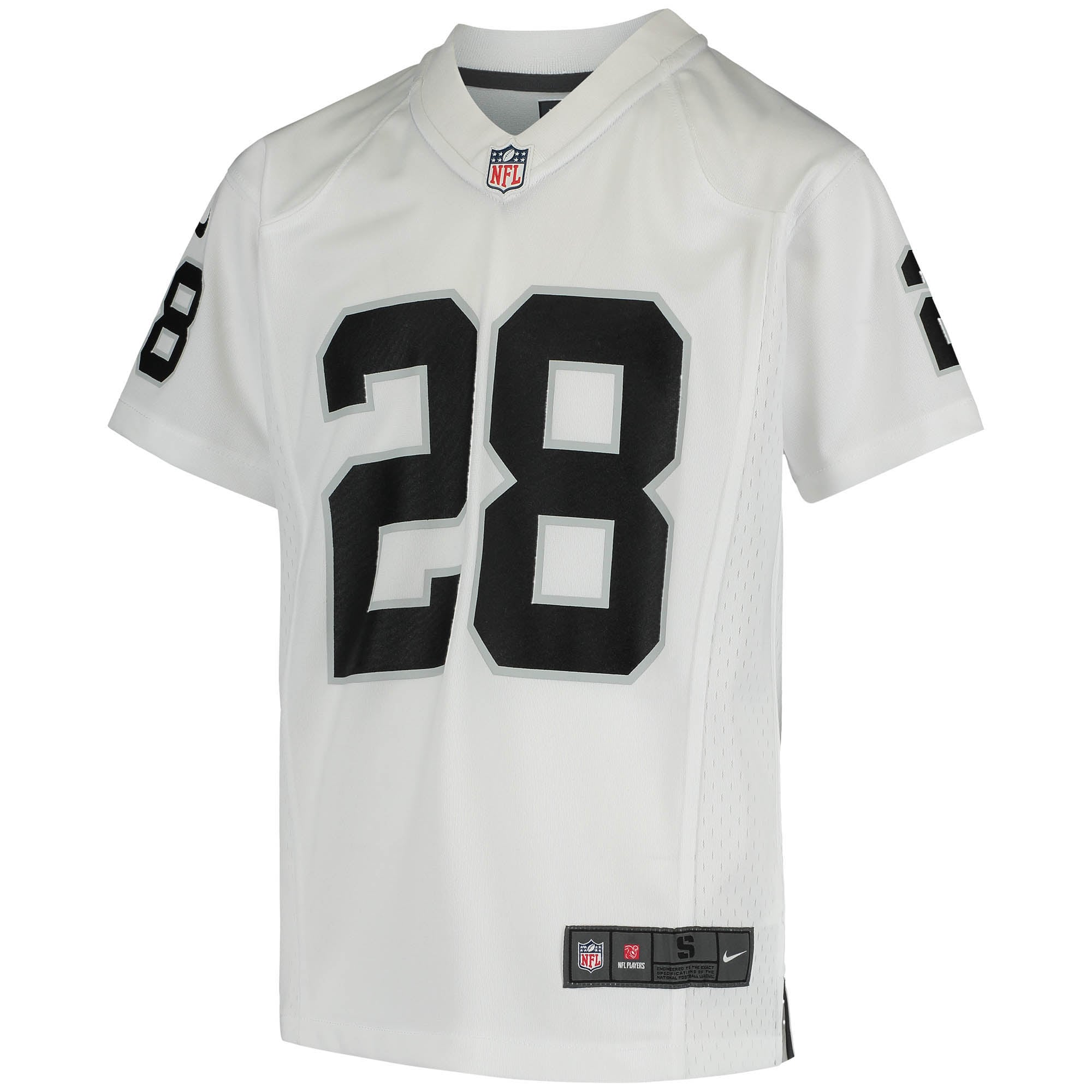 Josh Jacobs Las Vegas RaidersYouth Game Jersey - White