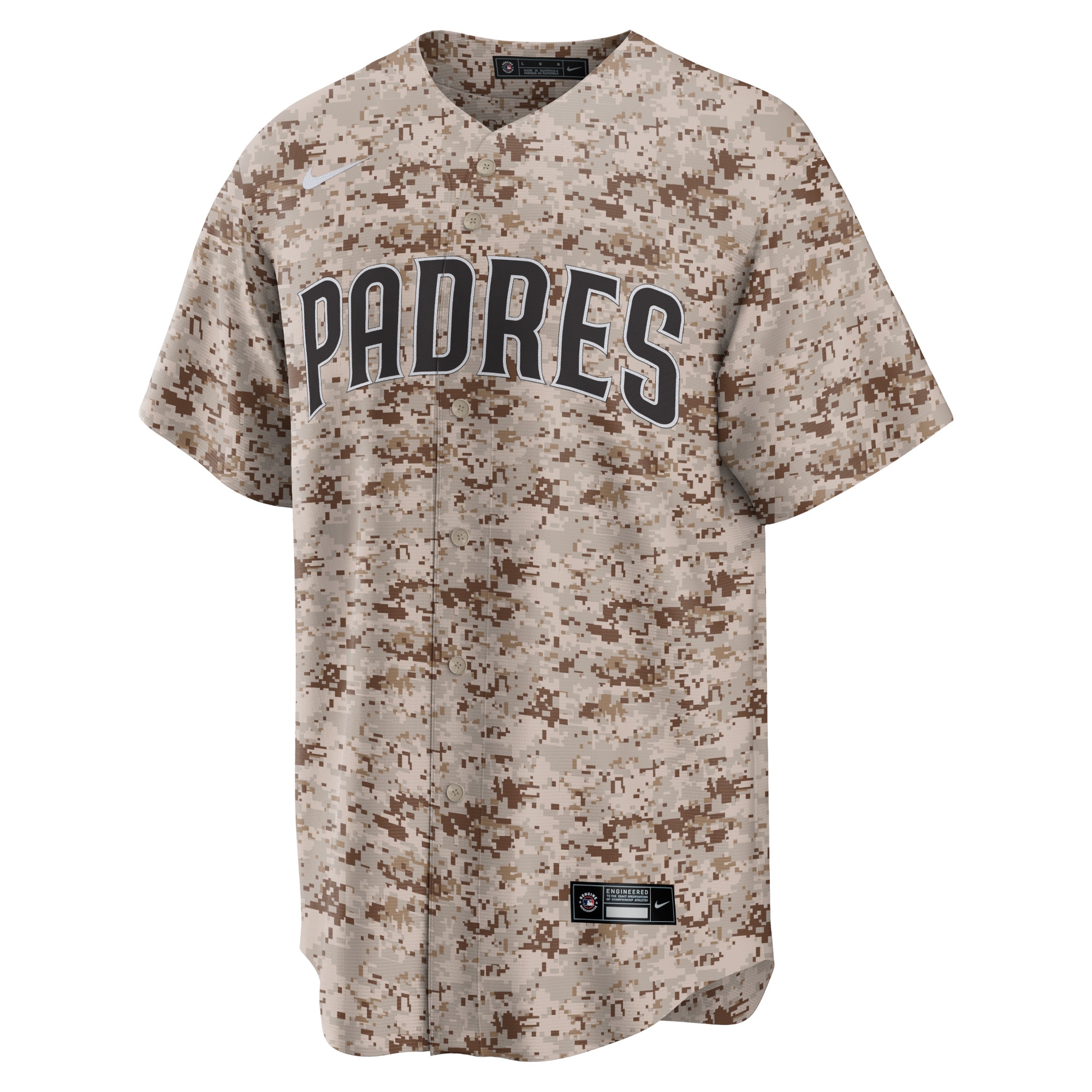 Manny Machado San Diego PadresUSMC Alternate Replica Player Jersey - Camo