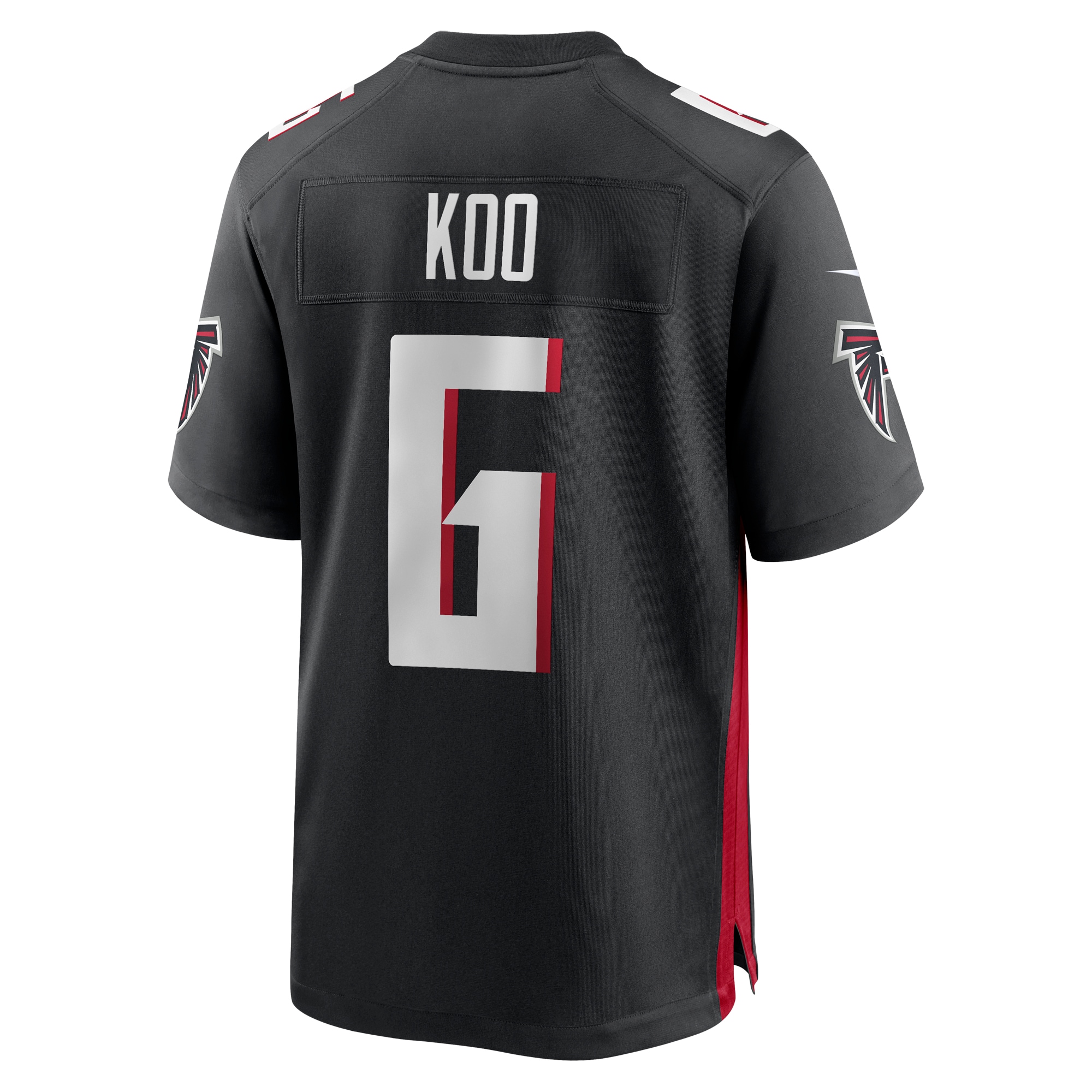 Younghoe Koo Atlanta FalconsTeam Game Jersey - Black