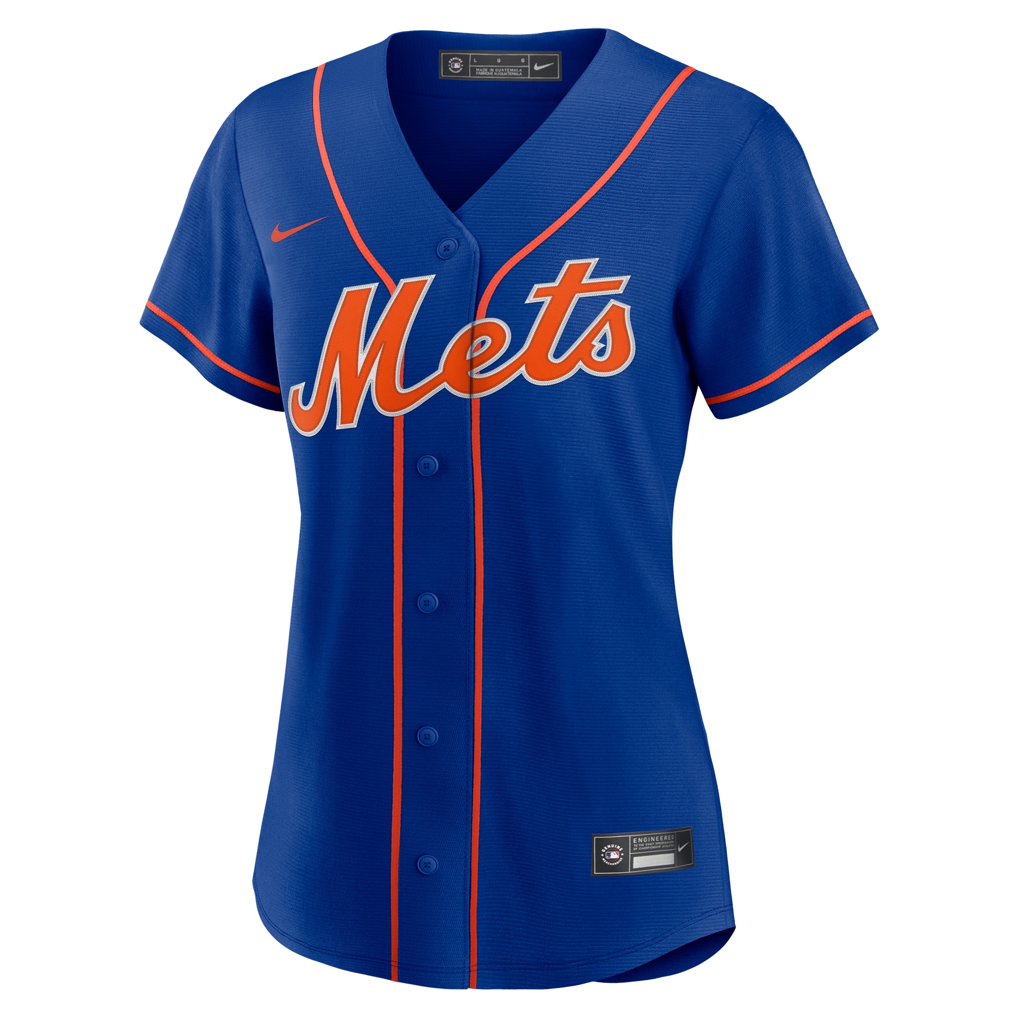 Justin Verlander New York Mets Women's Alternate Replica Player Jersey - Royal
