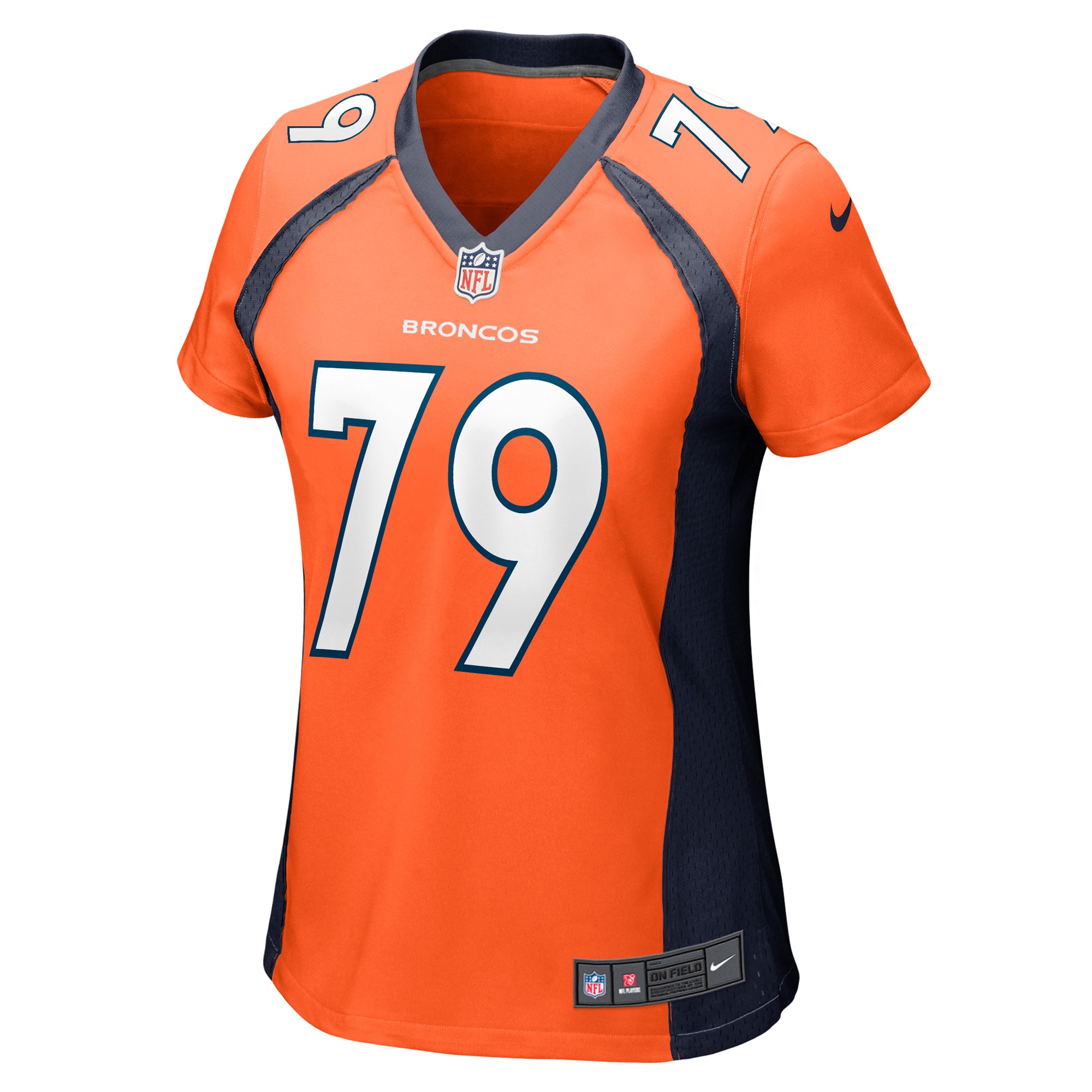 Lloyd Cushenberry III Denver Broncos Women's Game Player Jersey - Orange