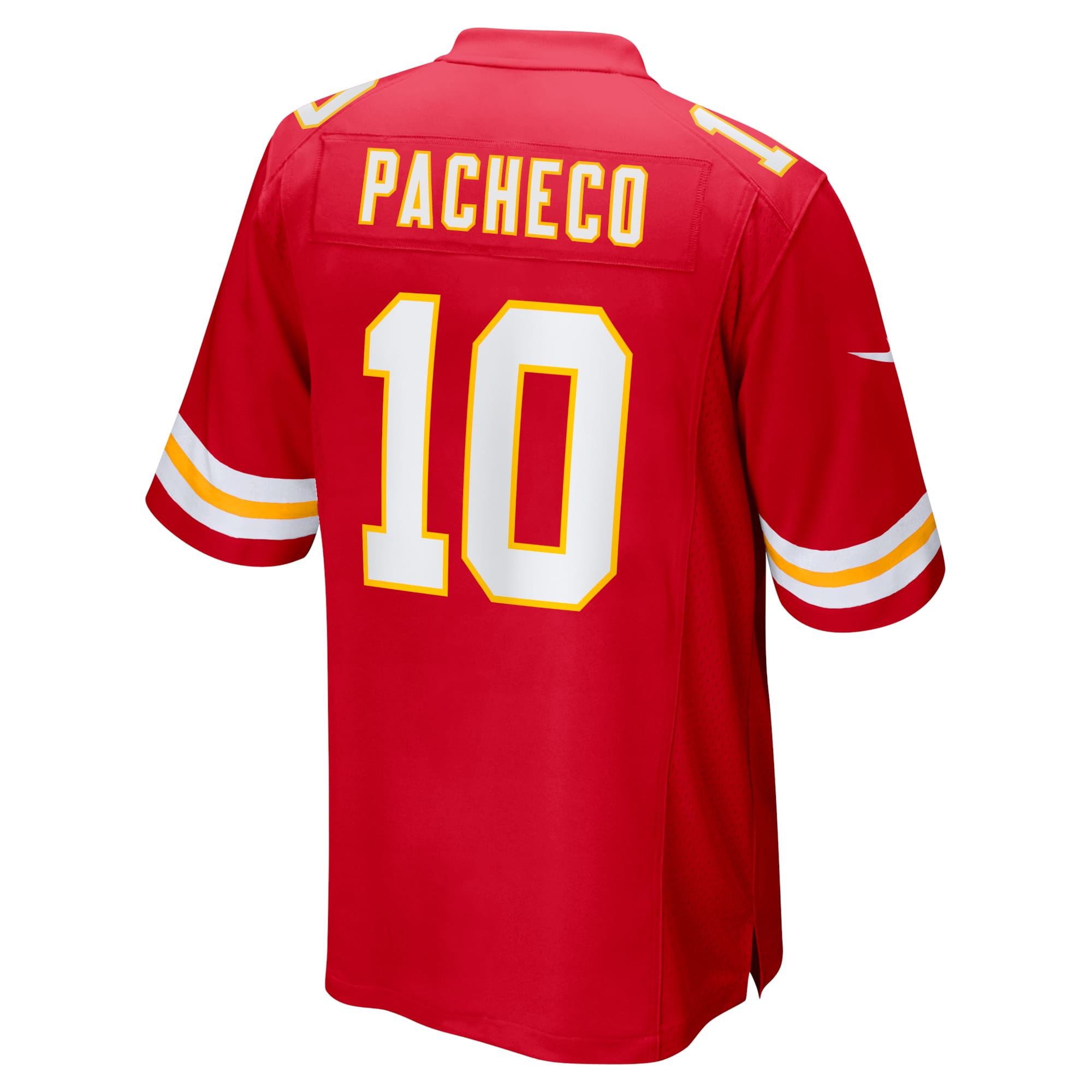 Isiah Pacheco Kansas City ChiefsSuper Bowl LVII Patch Game Jersey - Red