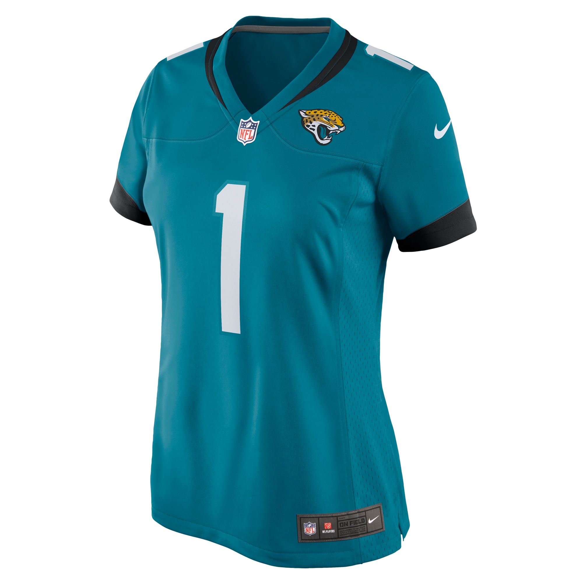 Number 1 Mom Jacksonville Jaguars Women's Game Jersey - Teal