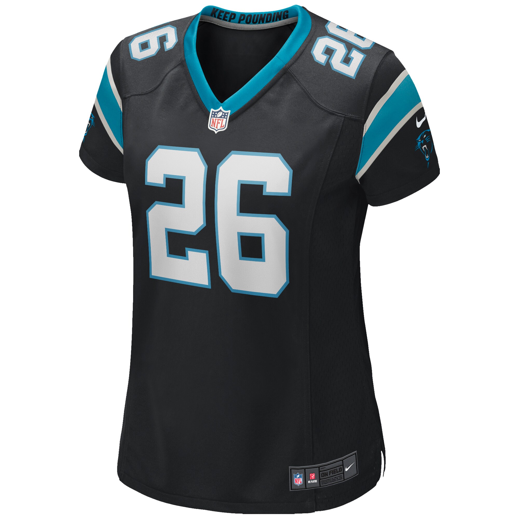 Donte Jackson Carolina Panthers Women's Game Jersey - Black