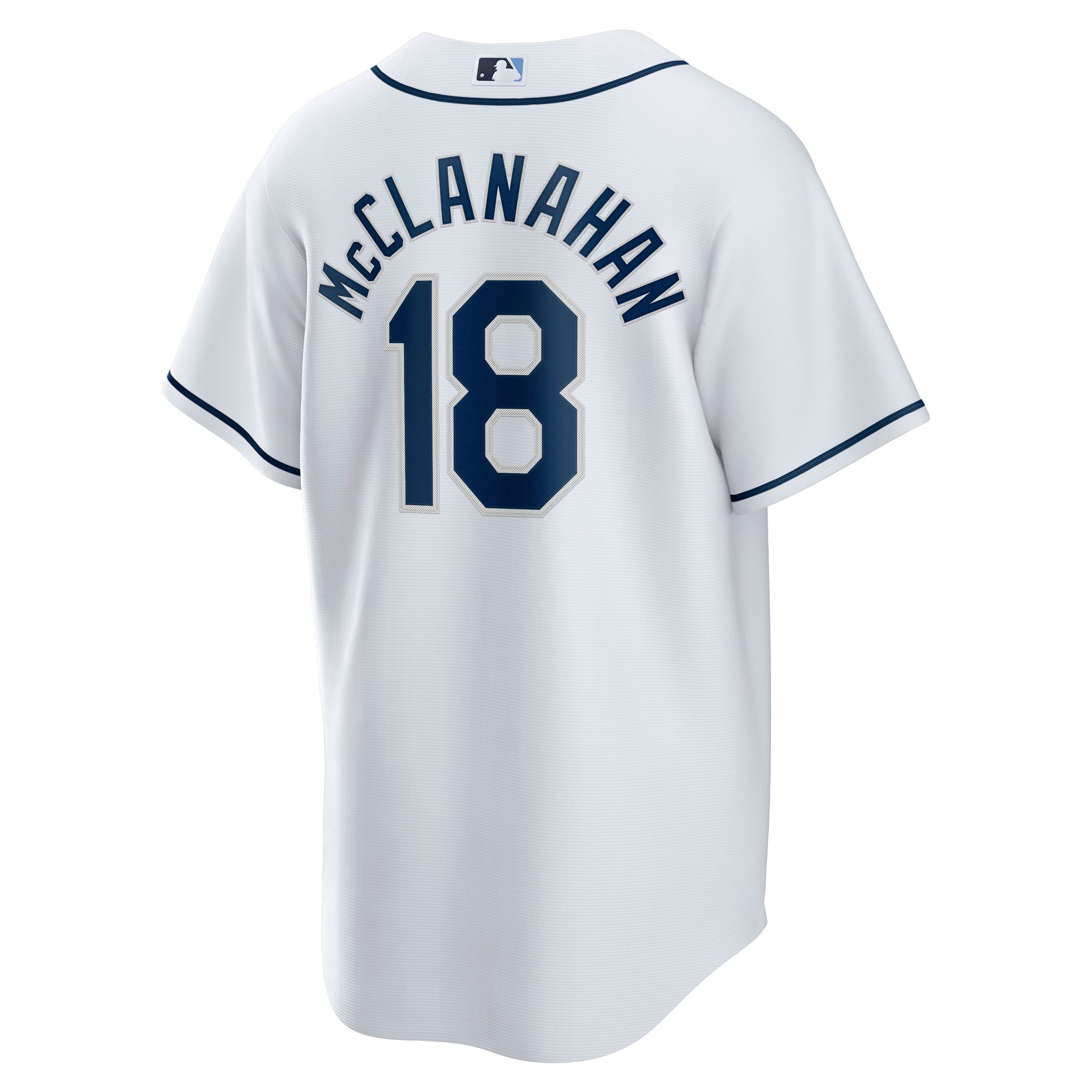 Shane McClanahan Tampa Bay RaysHome Replica Player Jersey - White