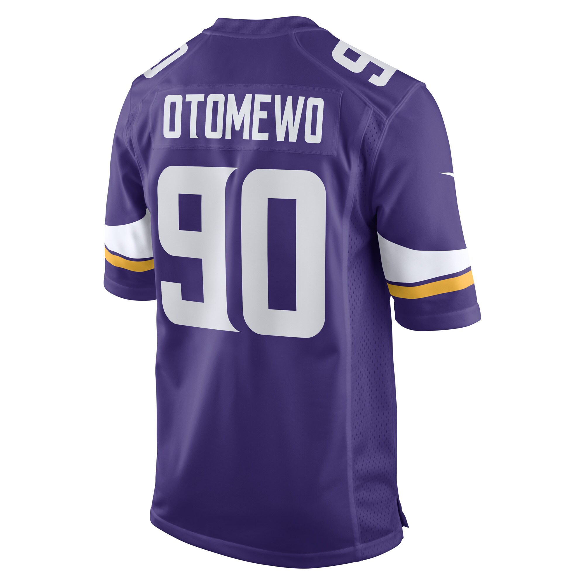Esezi Otomewo Minnesota VikingsGame Player Jersey - Purple