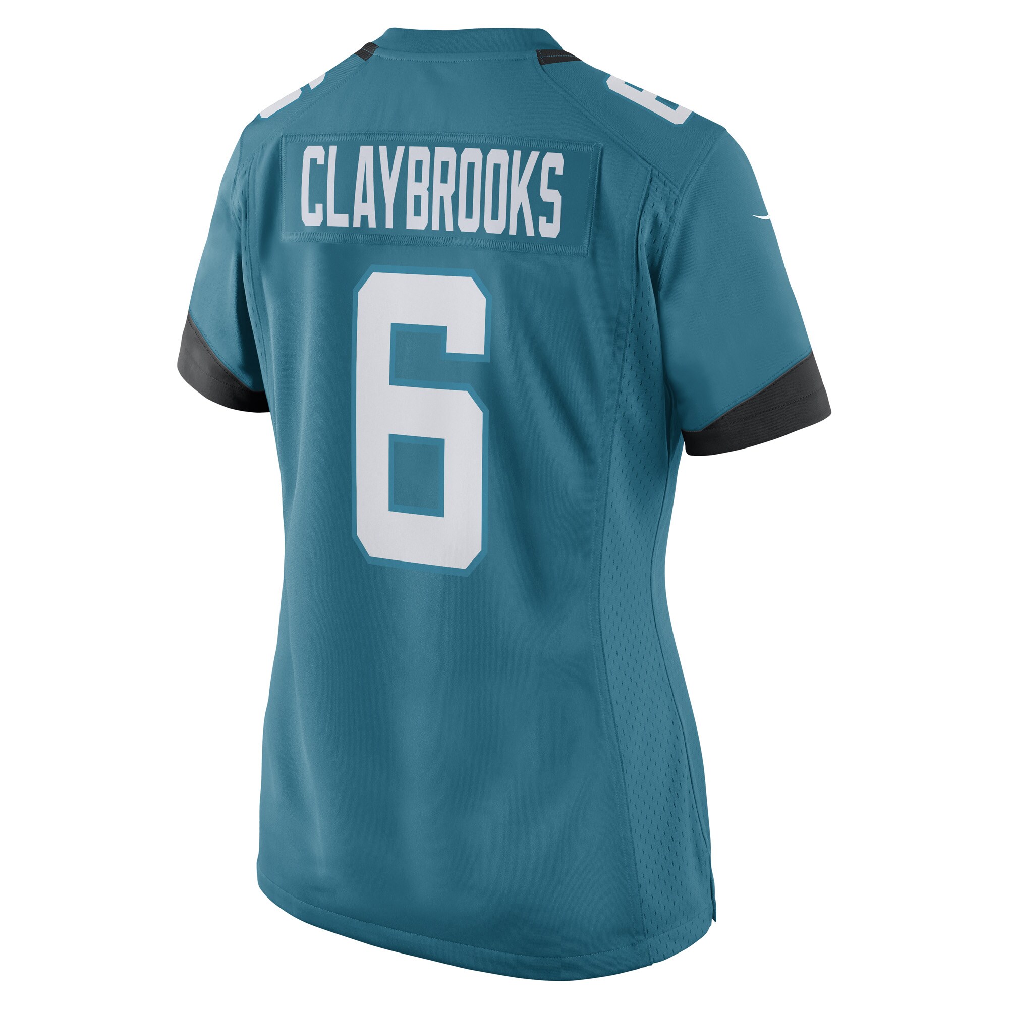 Chris Claybrooks Jacksonville Jaguars Women's Game Player Jersey - Teal