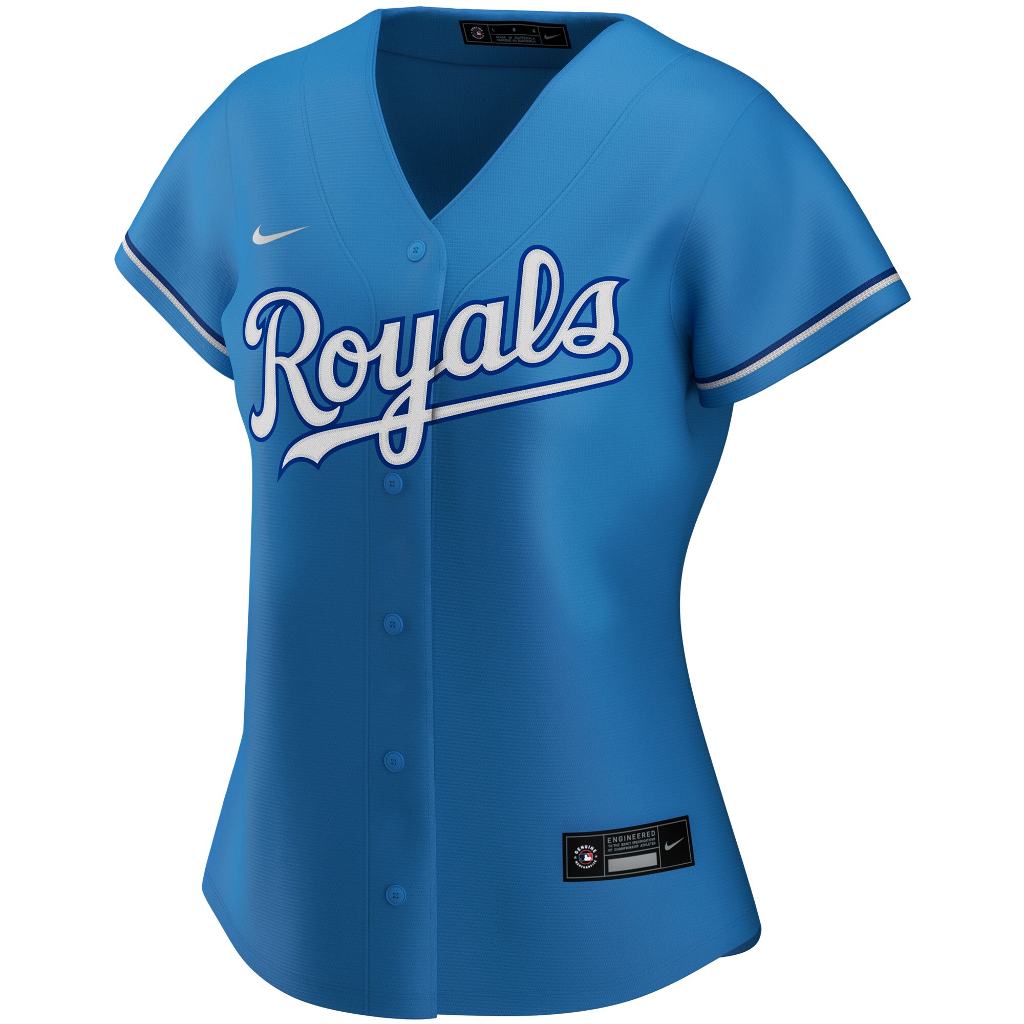 Kansas City Royals Women's Alternate Replica Team Jersey - Light Blue