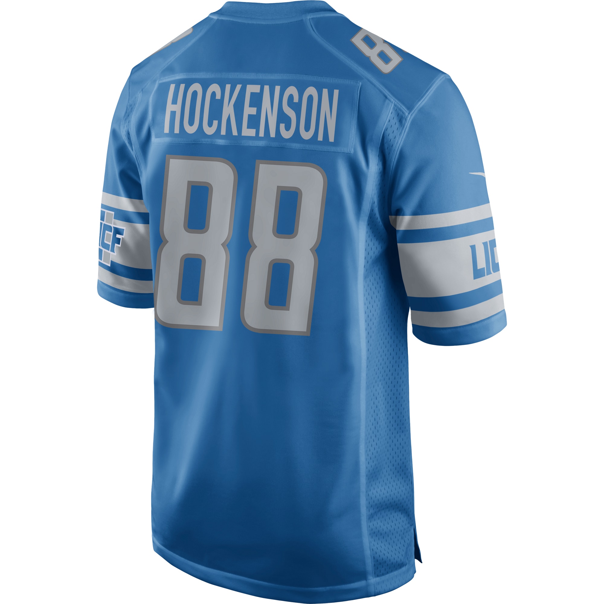 T.J. Hockenson Detroit LionsGame Jersey - Blue