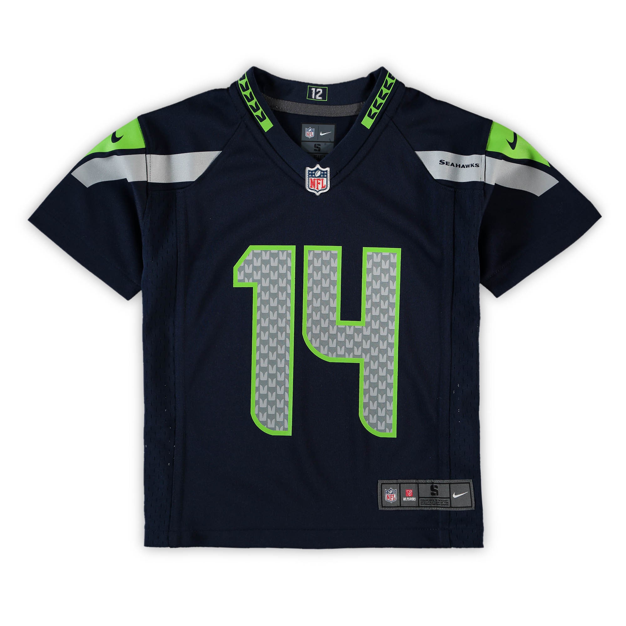 DK Metcalf Seattle SeahawksPreschool Game Jersey - Navy