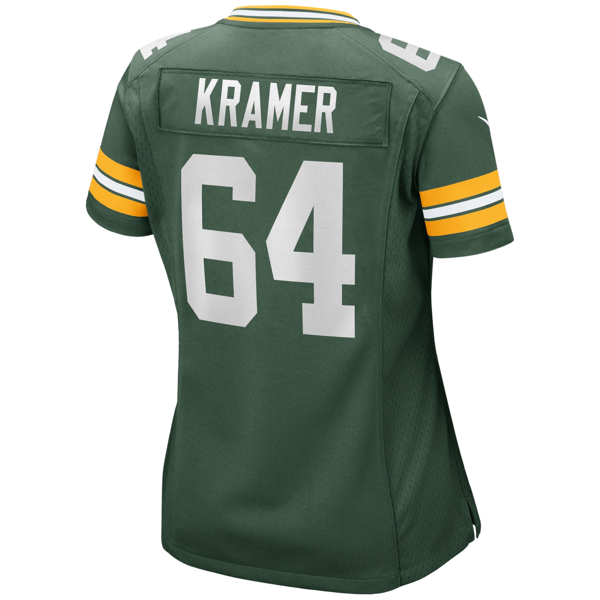 Jerry Kramer Green Bay Packers Women's Game Retired Player Jersey - Green