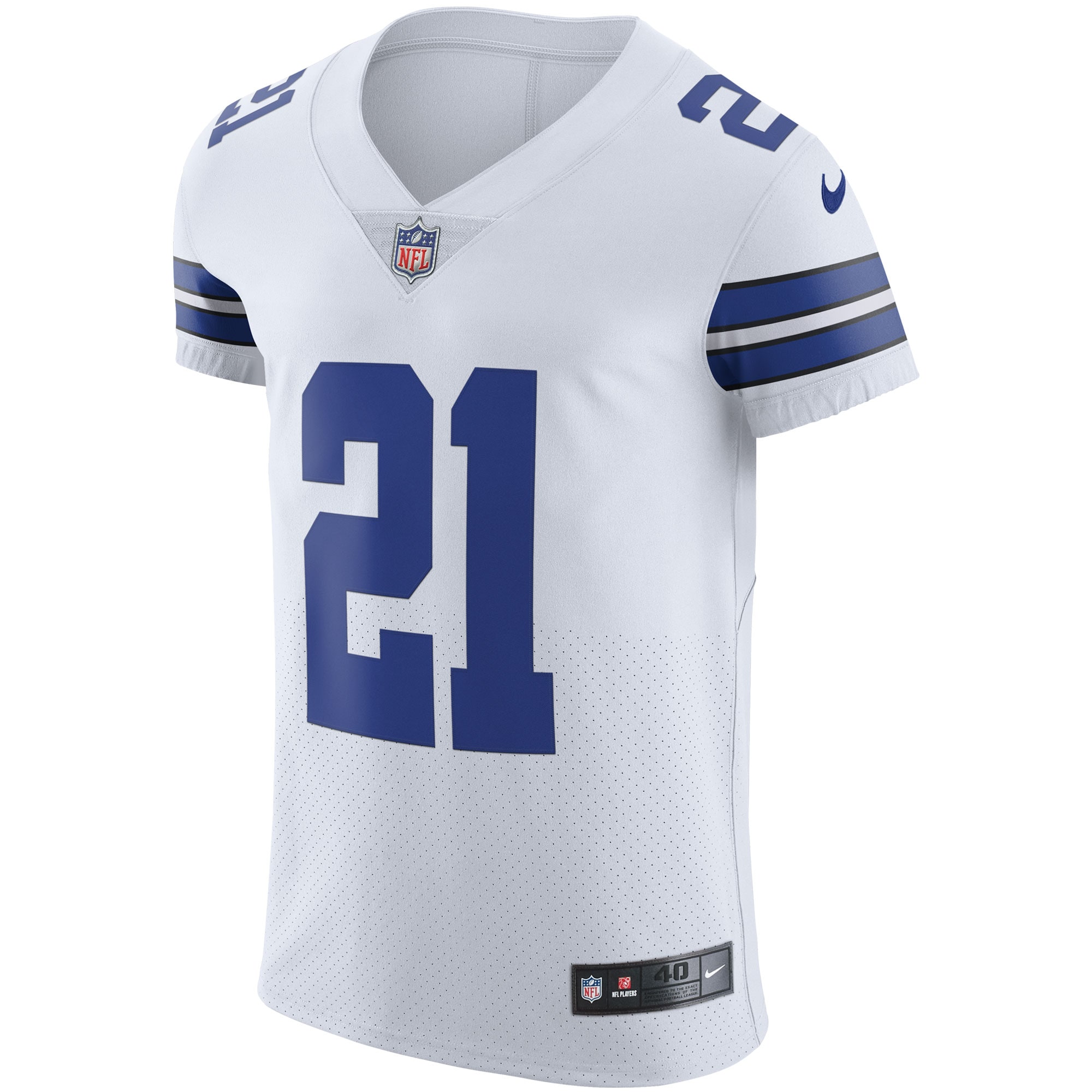 Ezekiel Elliott Dallas CowboysVapor Elite Jersey - White