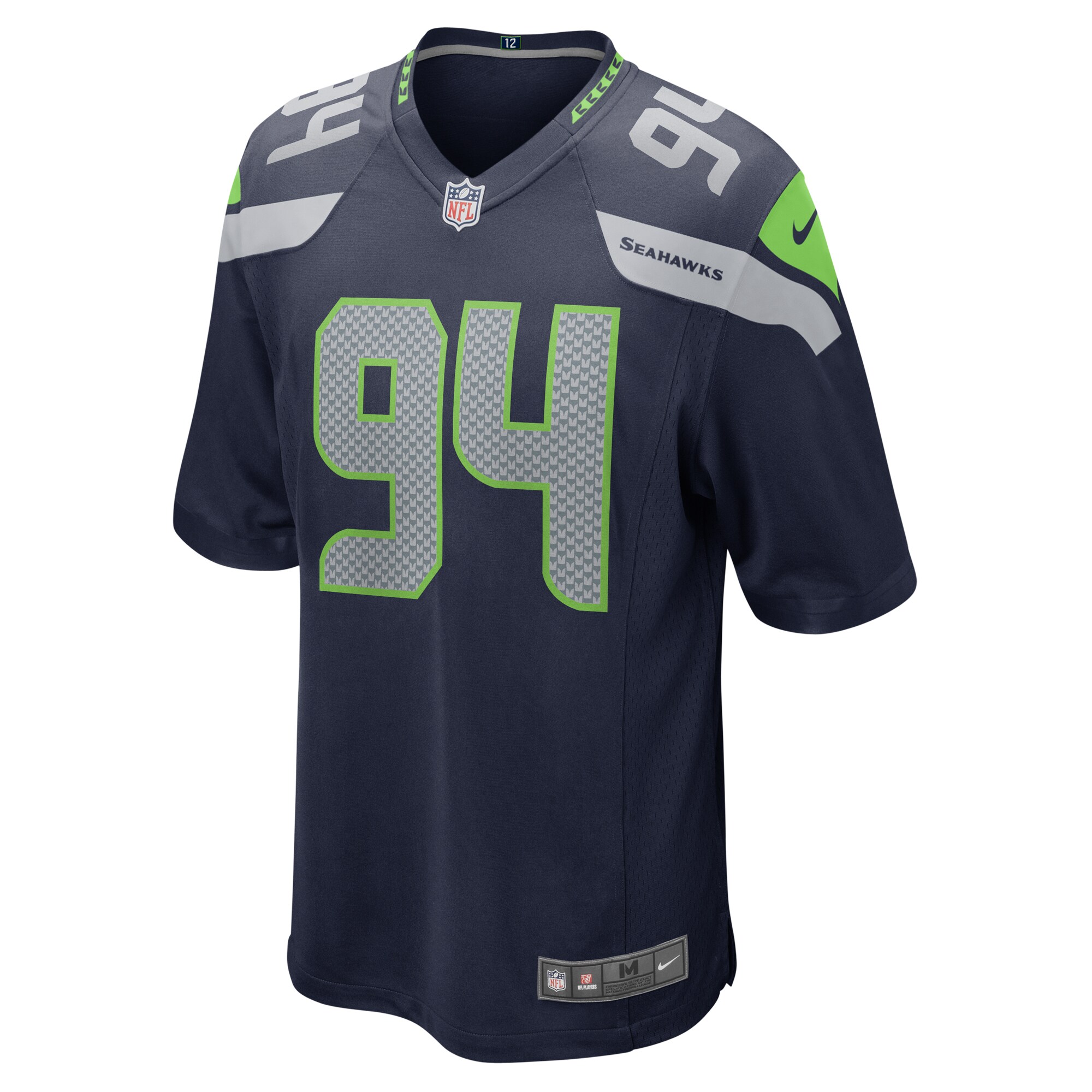 Isaiah Mack Seattle SeahawksHome Game Player Jersey - College Navy