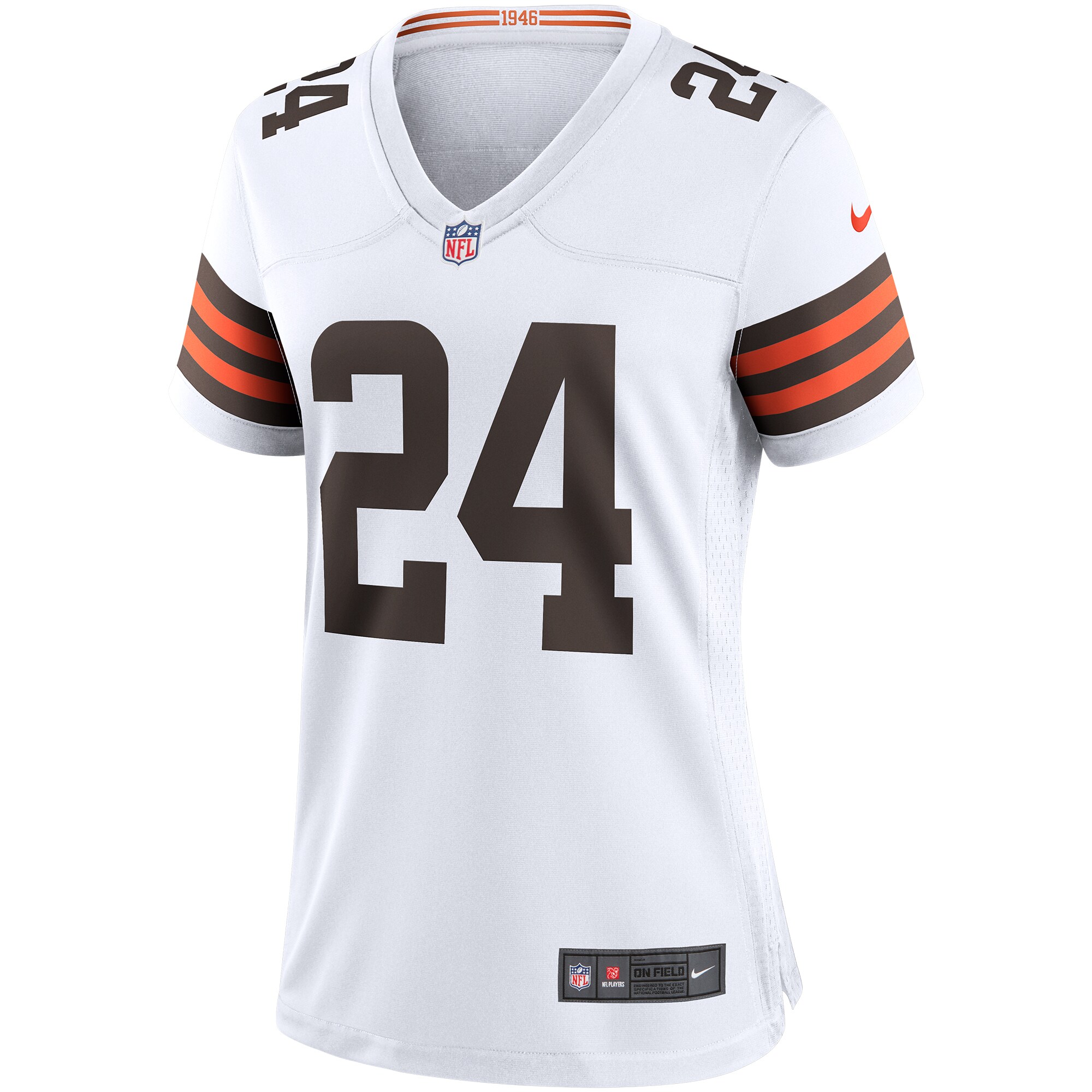 Nick Chubb Cleveland Browns Women's Game Jersey - White