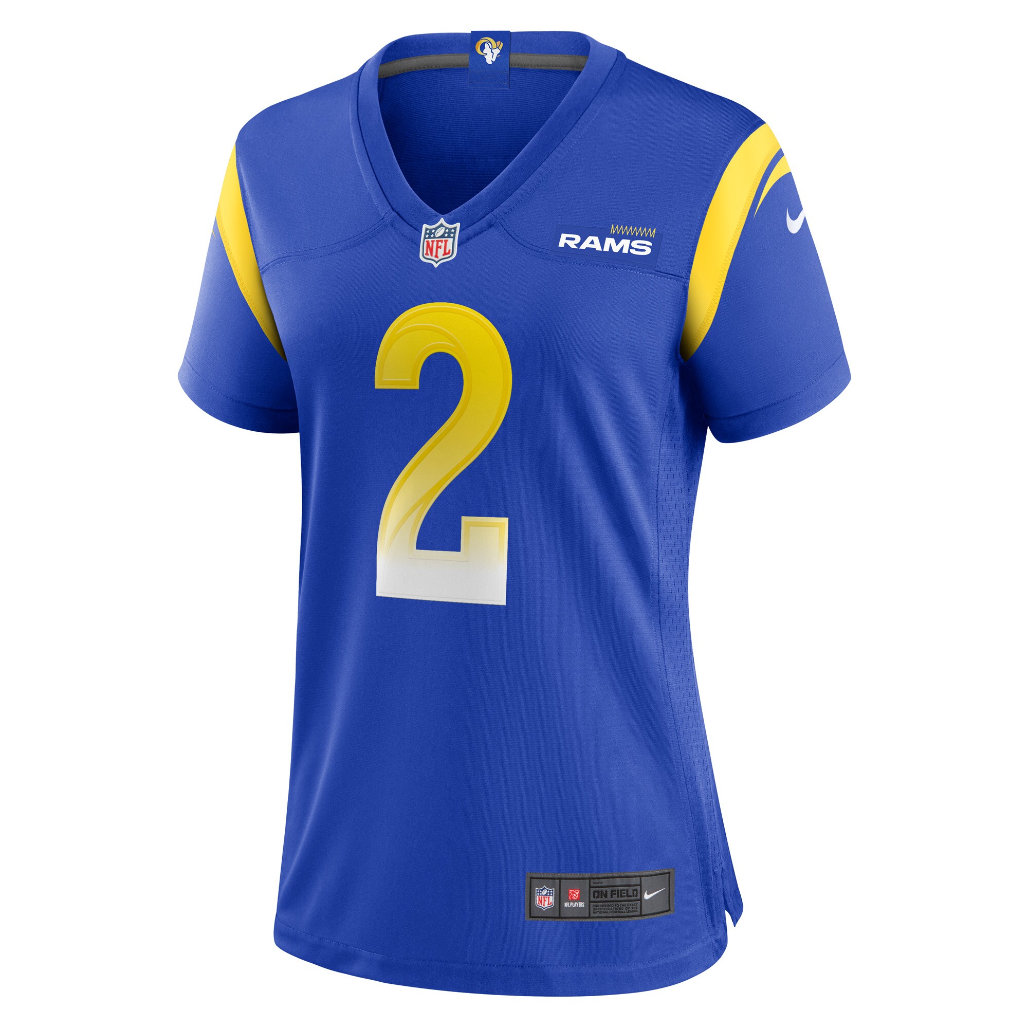 Troy Hill Los Angeles Rams Women's Game Player Jersey - Royal