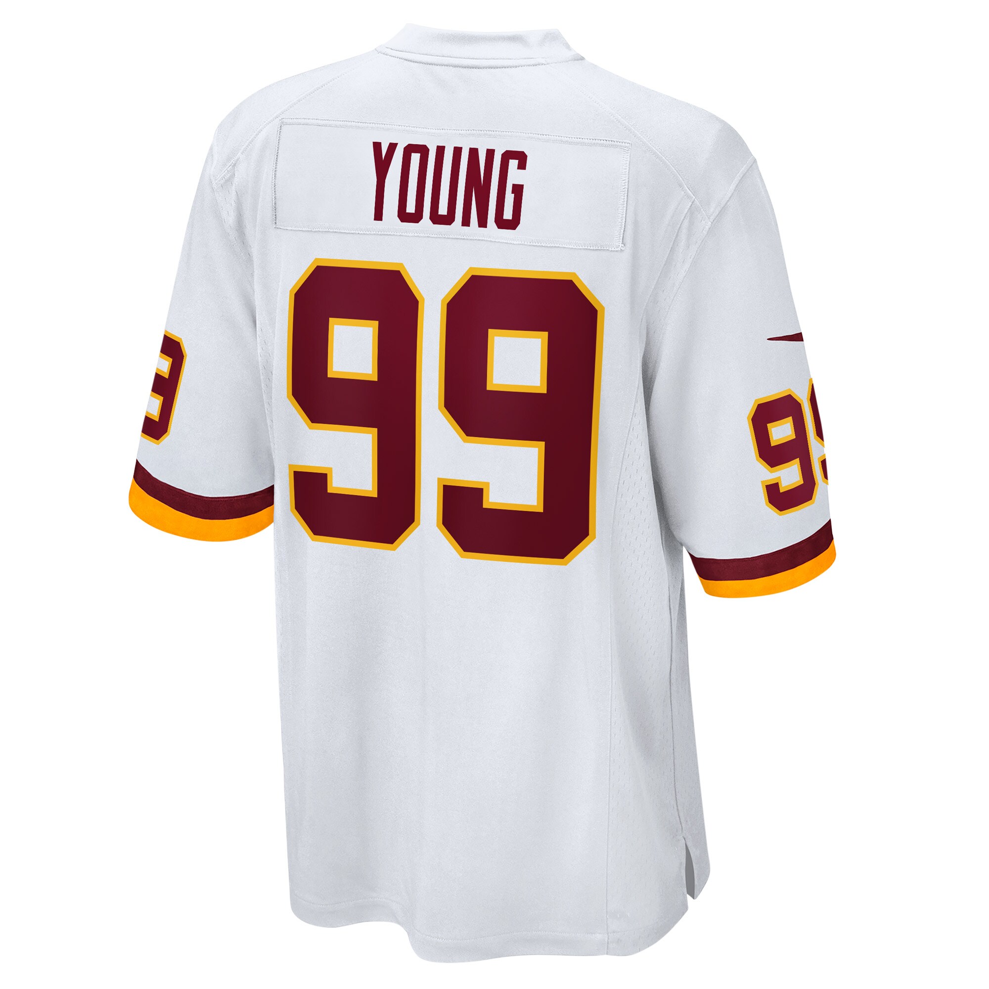 Chase Young Washington Football TeamGame Jersey - White