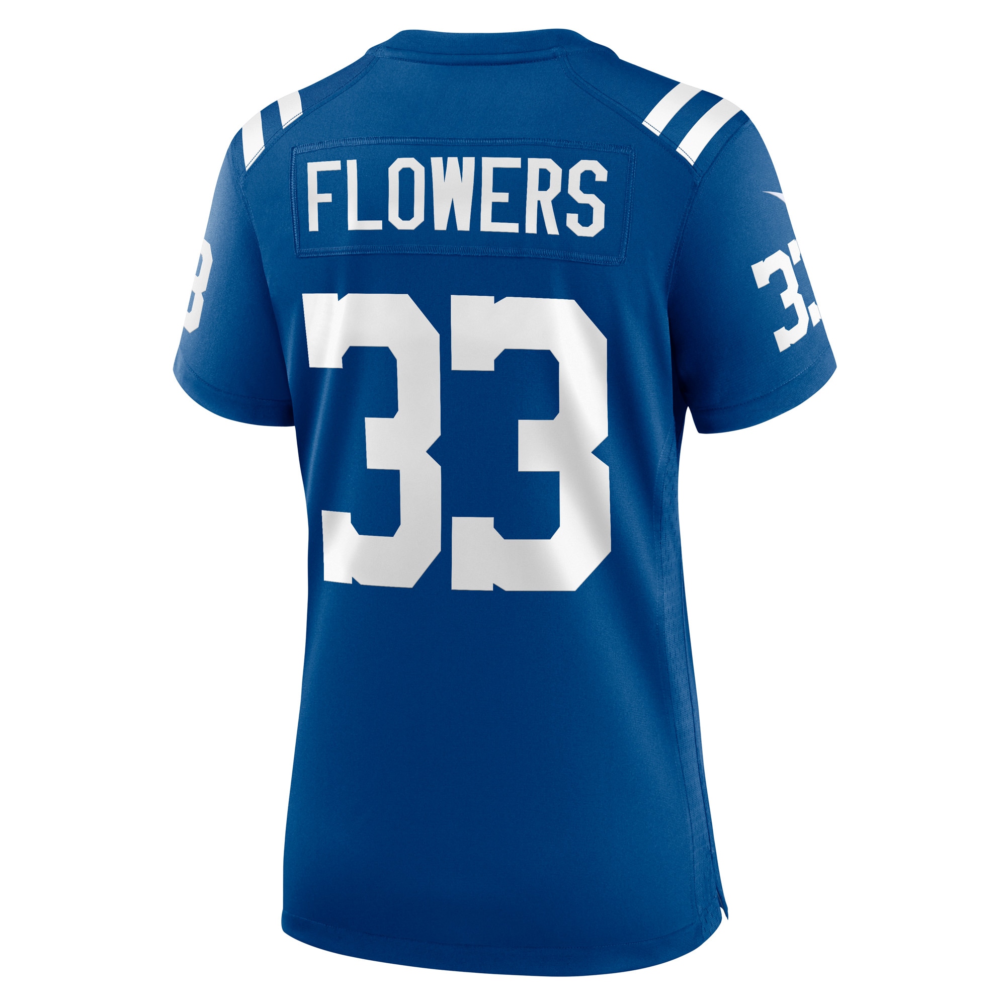 Dallis Flowers Indianapolis Colts Women's Game Player Jersey - Royal