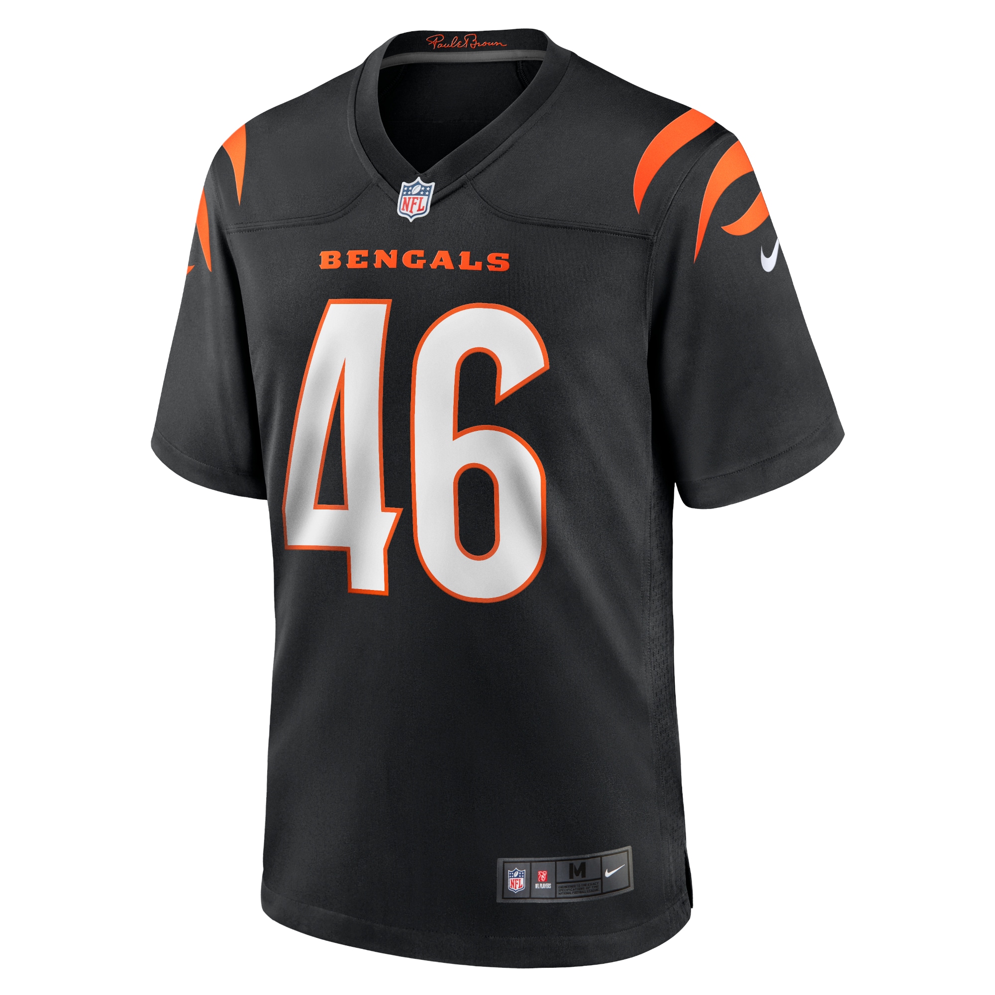 Clark Harris Cincinnati BengalsGame Jersey - Black