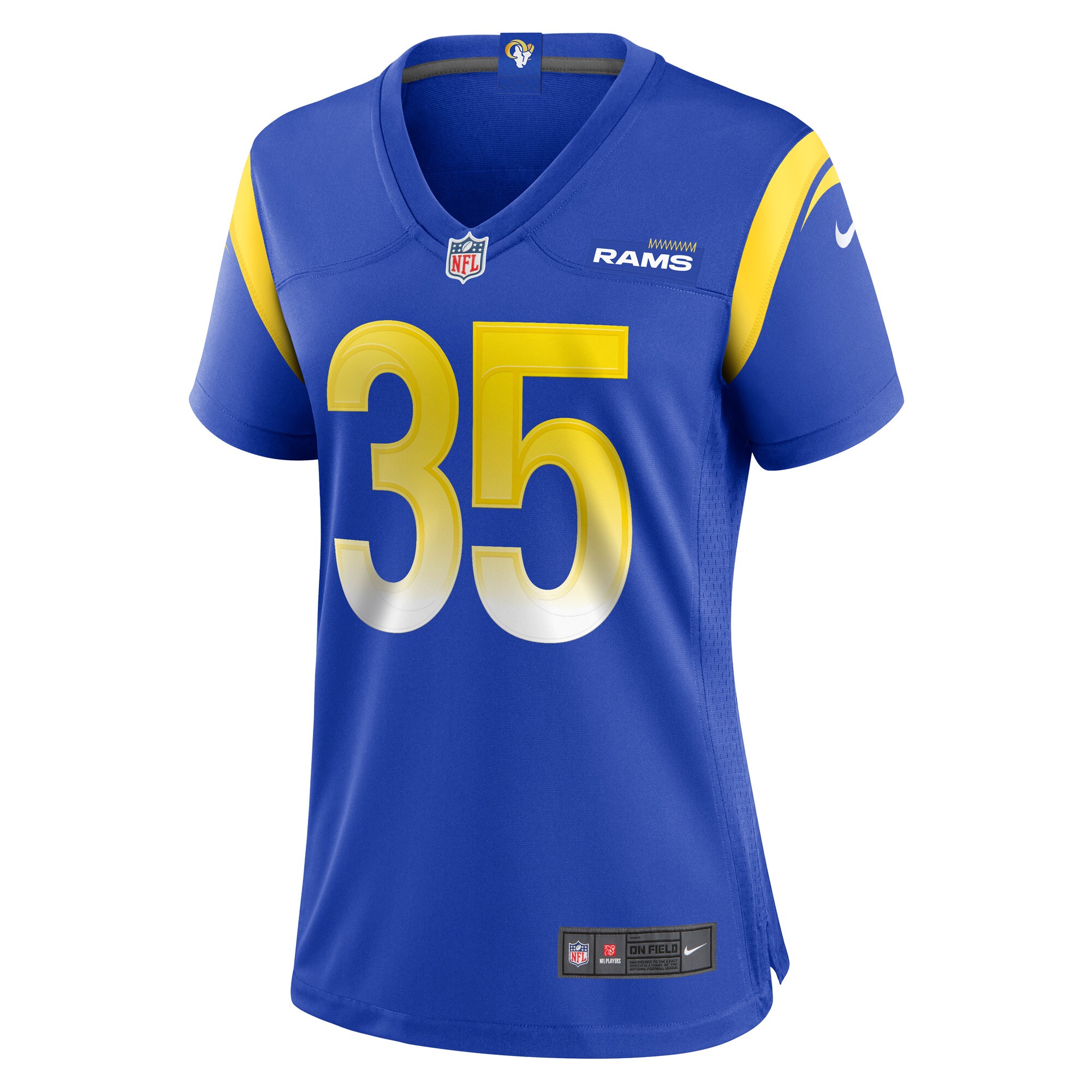 Jake Hummel Los Angeles Rams Women's Game Player Jersey - Royal