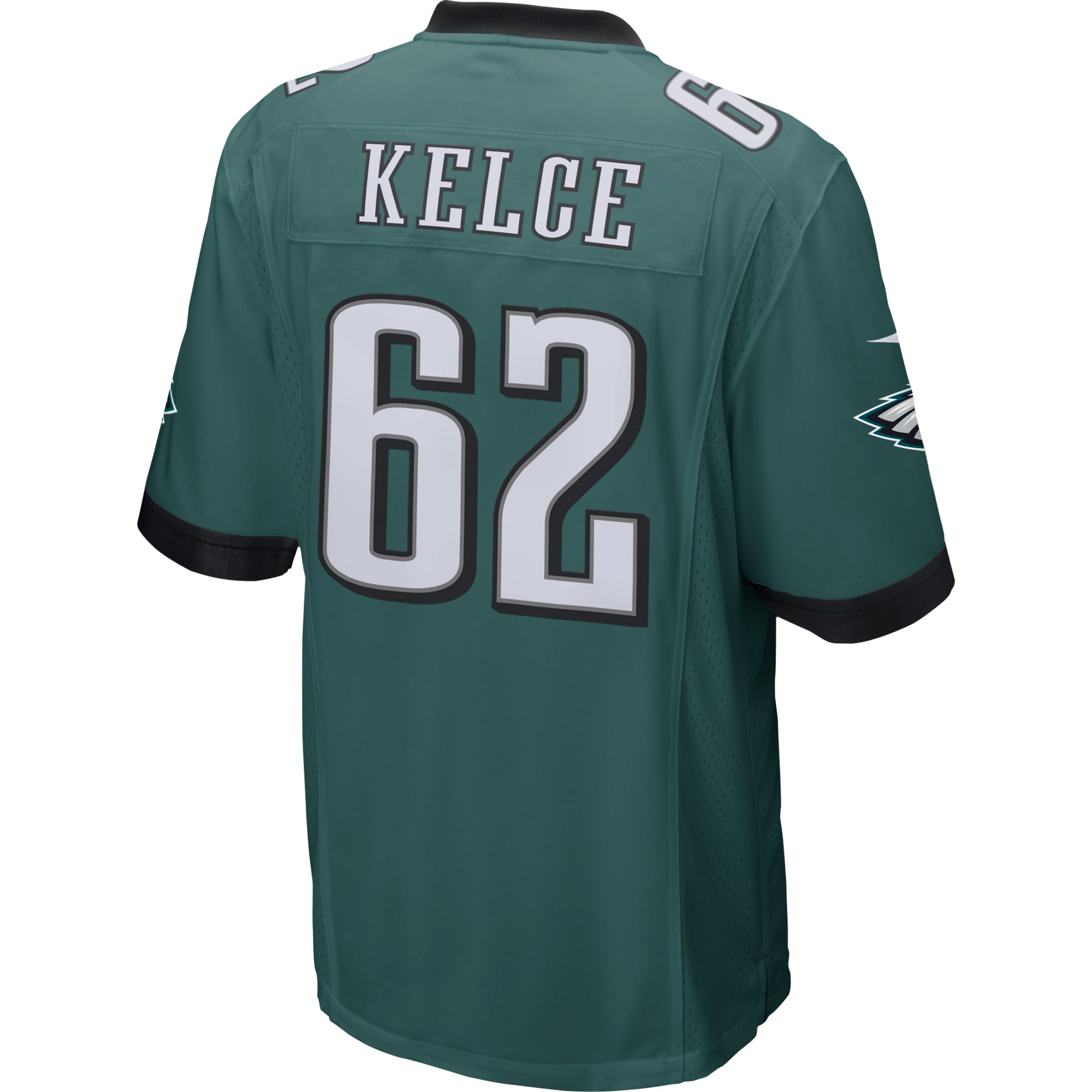 Jason Kelce Philadelphia EaglesGame Jersey - Midnight Green