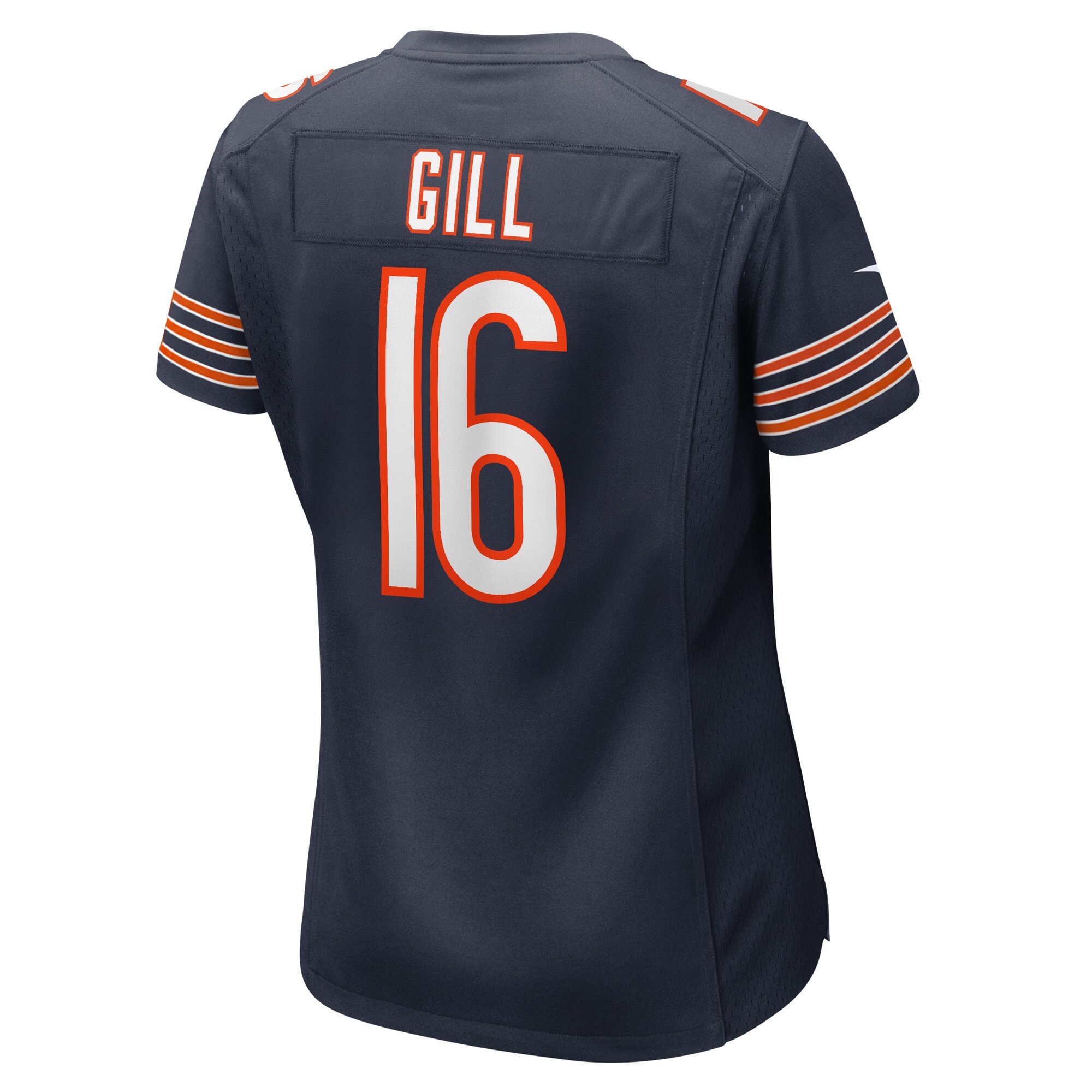 Trenton Gill Chicago Bears Women's Game Player Jersey - Navy