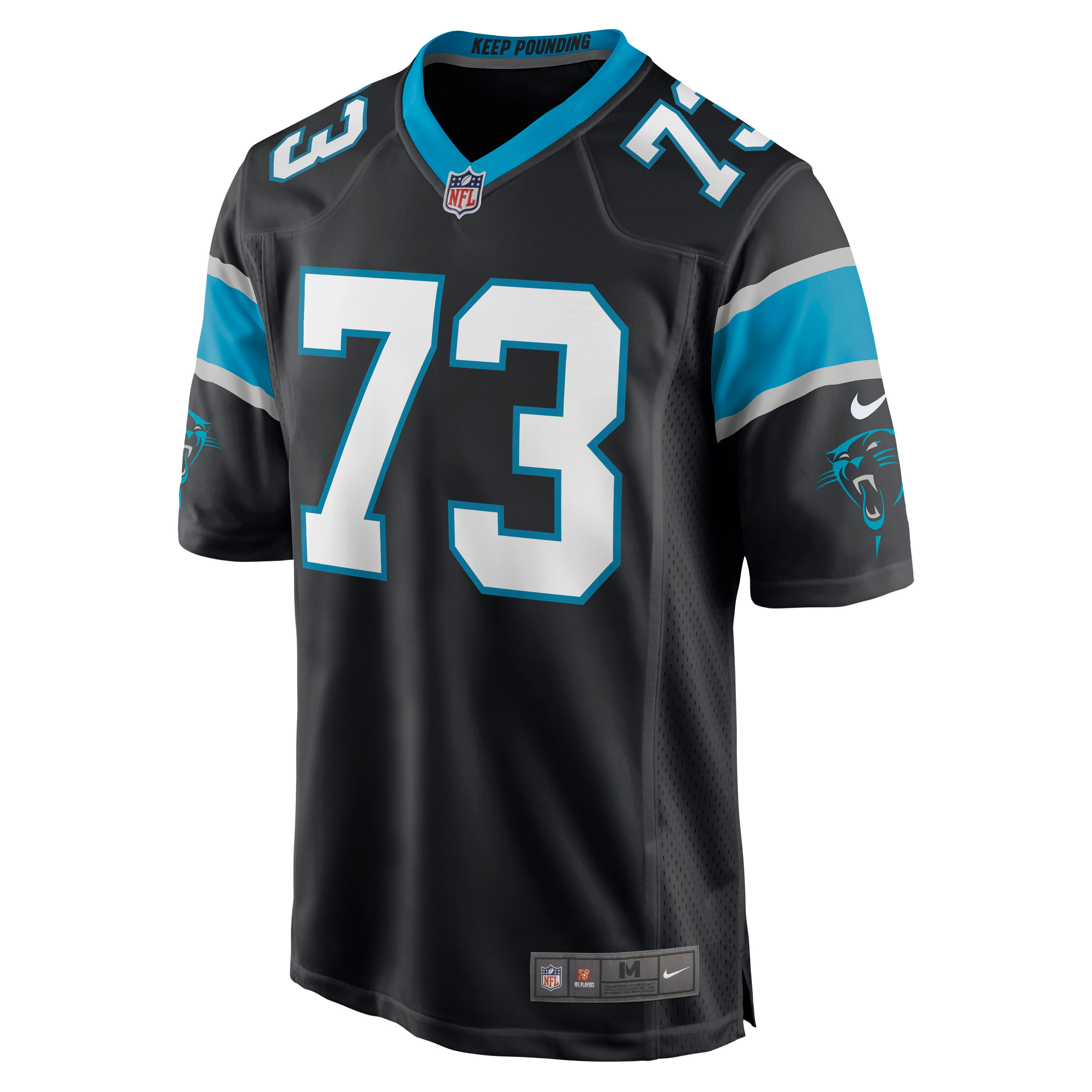 Michael Jordan Carolina PanthersGame Jersey - Black