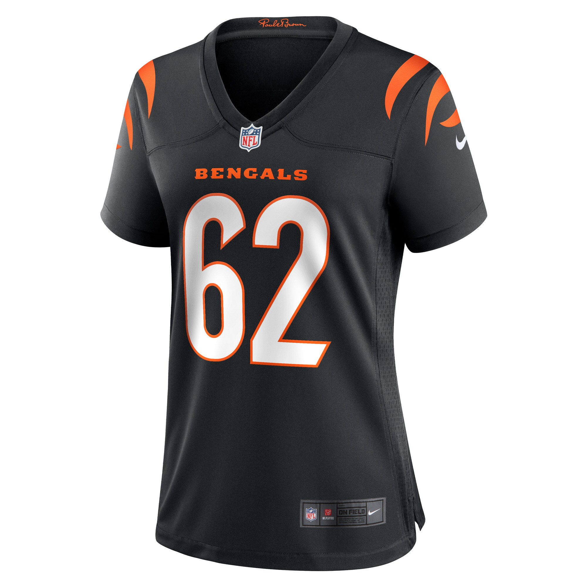 Ben Brown Cincinnati Bengals Women's Game Player Jersey - Black